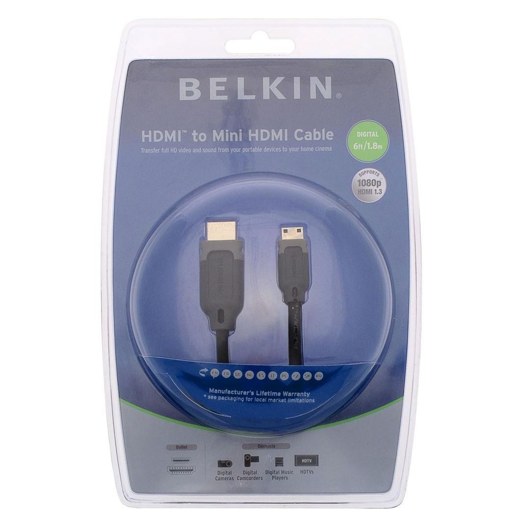 HDMI to Mini HDMI Cable 6ft