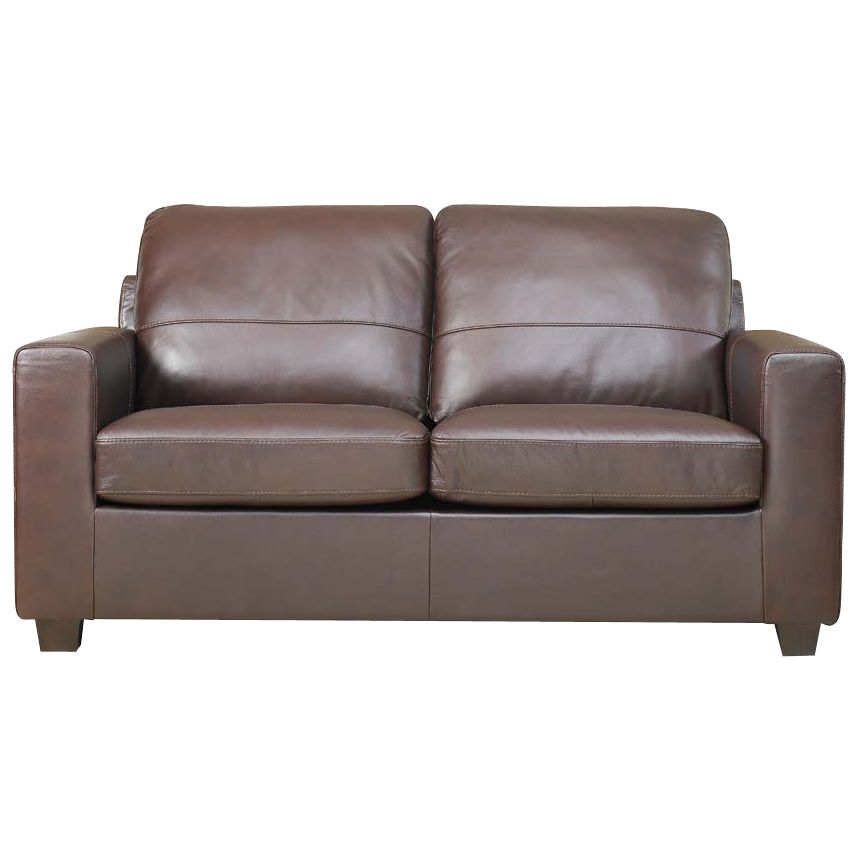 John Lewis Ravel Medium Sofabed Chocolate Leather