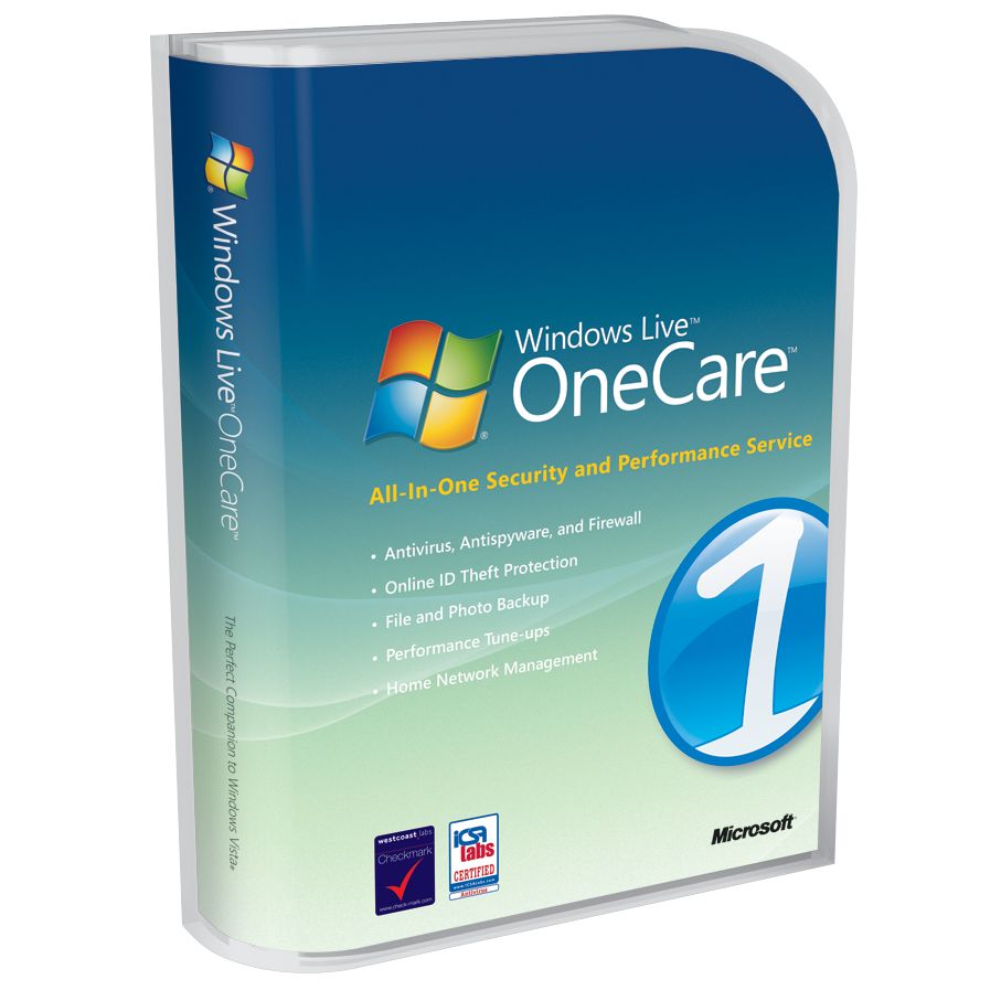Microsoft Windows OneCare 20 for PC
