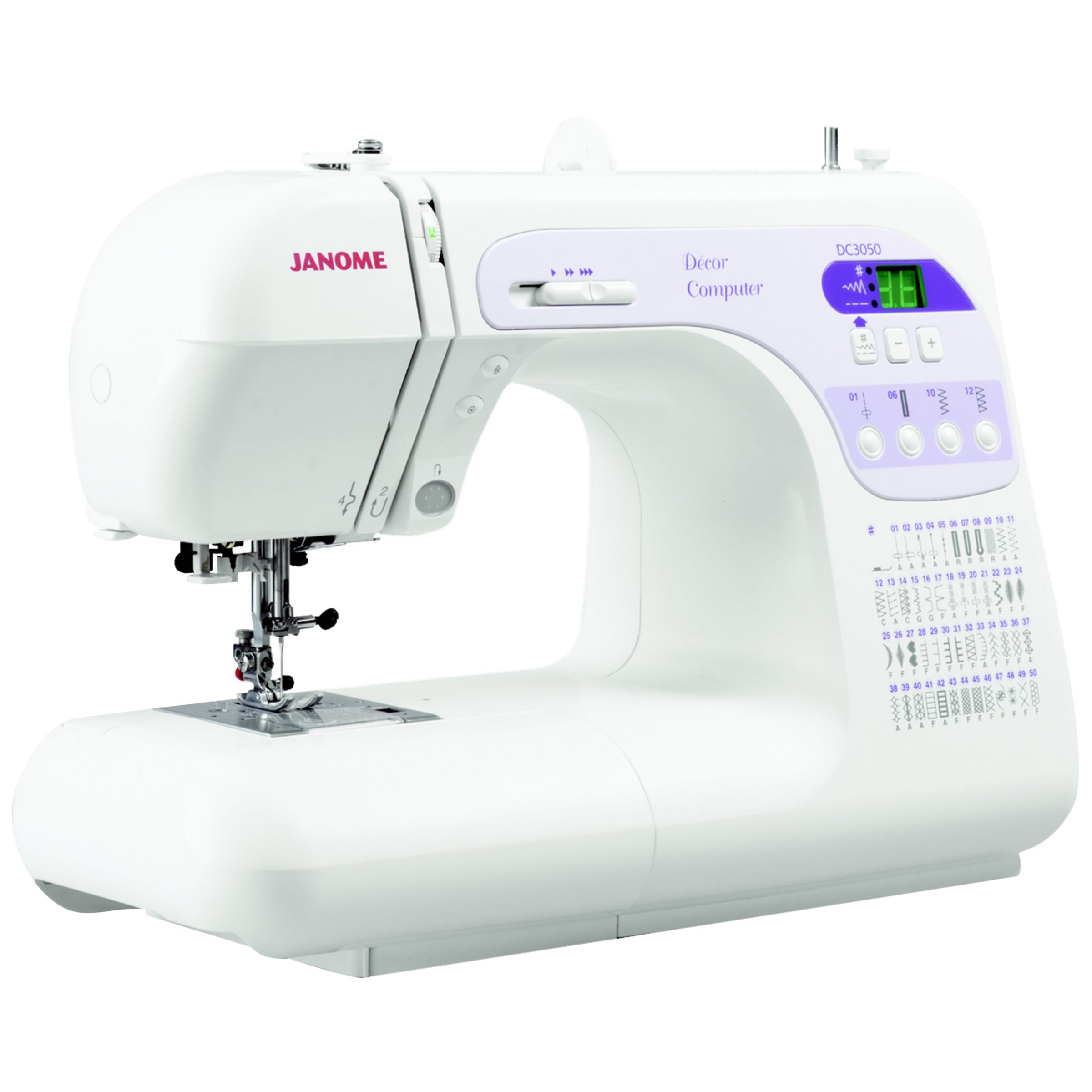 Janome DC3050 Sewing Machine at John Lewis