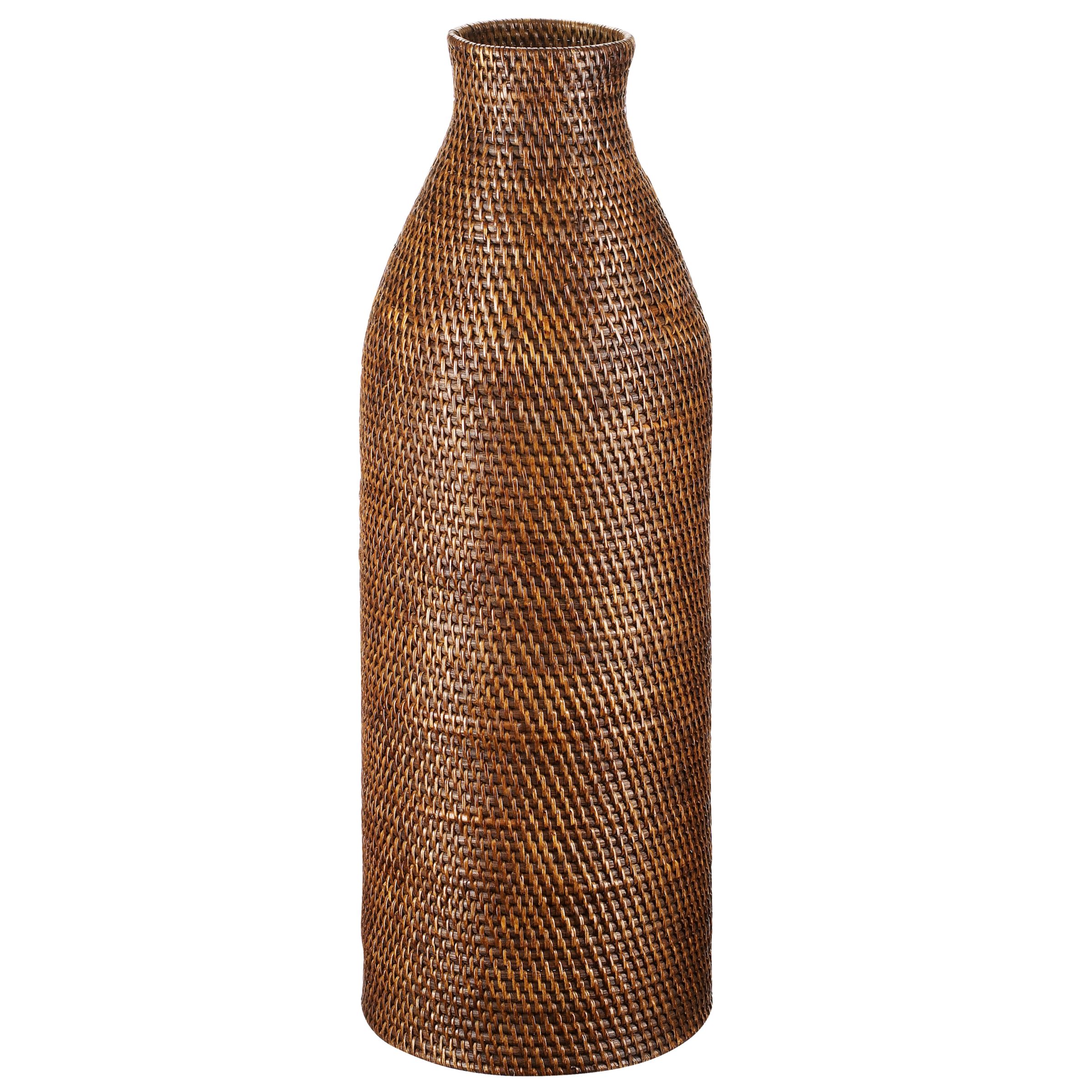 John Lewis Rattan Bottle Vase, Small