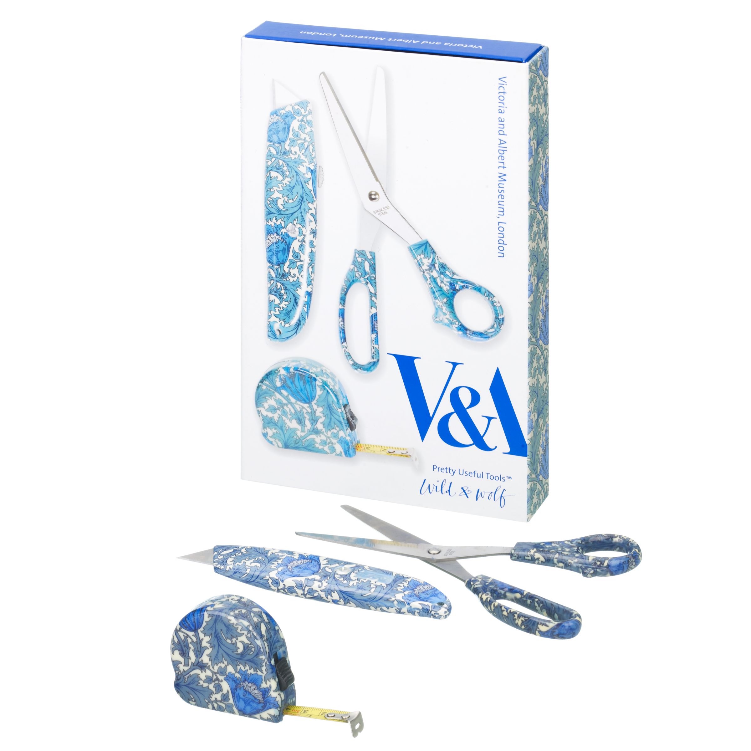 V&A William Morris Anenome Print Home Kit