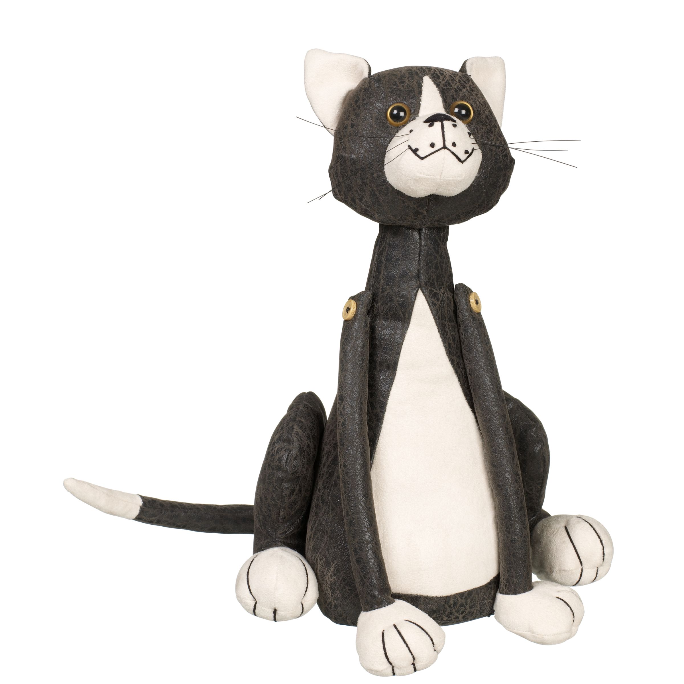 John Lewis Black and White Cat Doorstop review, compare prices, buy