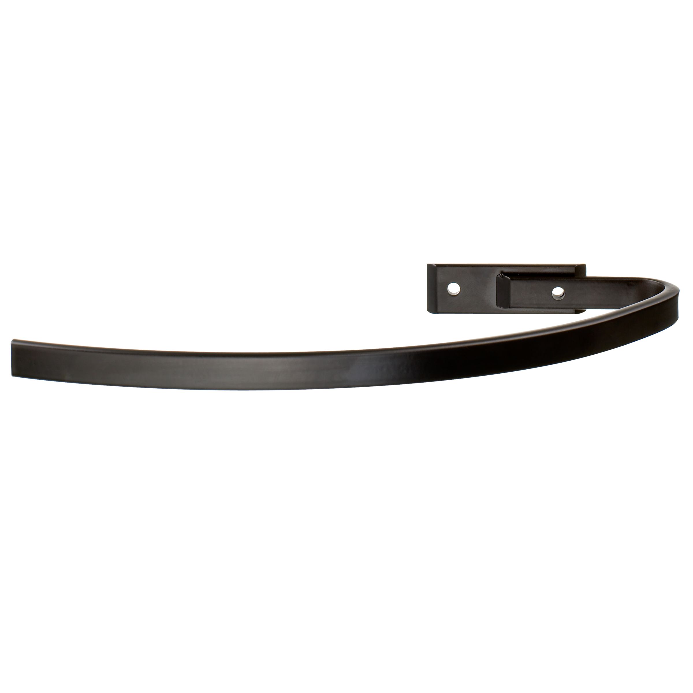 John Lewis Waxed Steel Curved Holdback, 25mm
