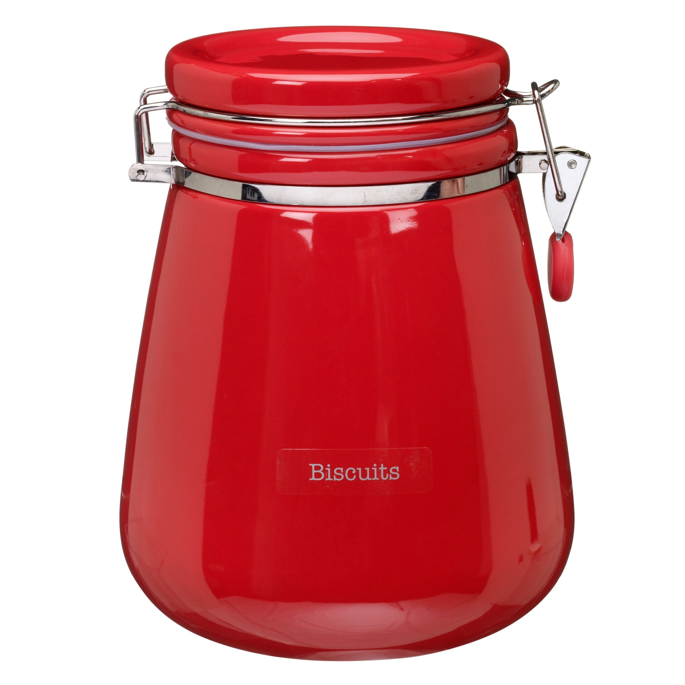 Typhoon Clip Storage Jar, Buick Red, Large