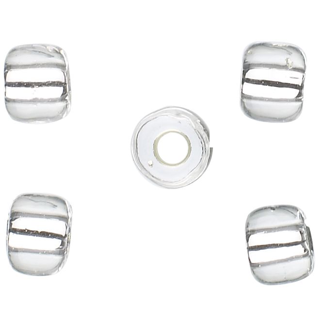 Rowan Pretty Chunky Knitting Beads, Silver