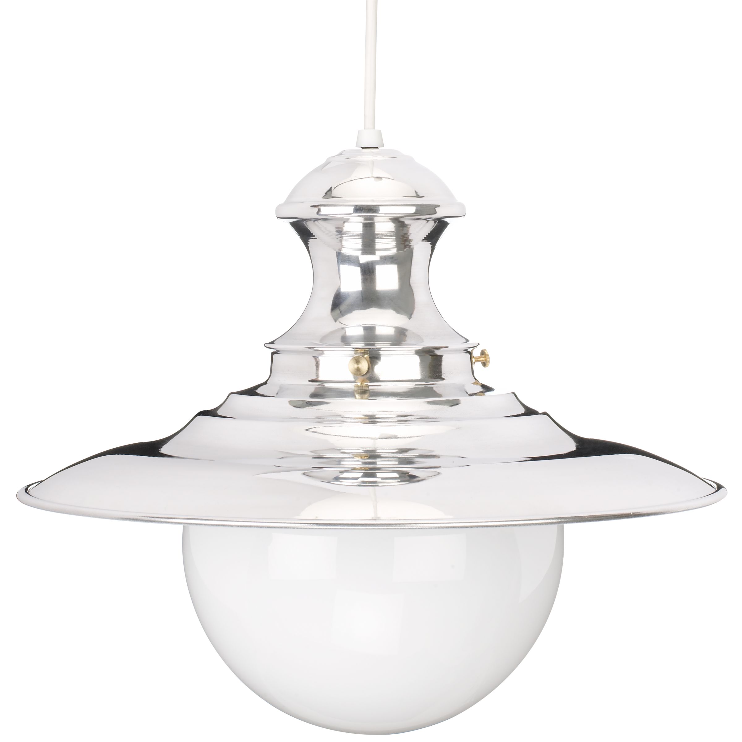 Station Ceiling Light, Chrome