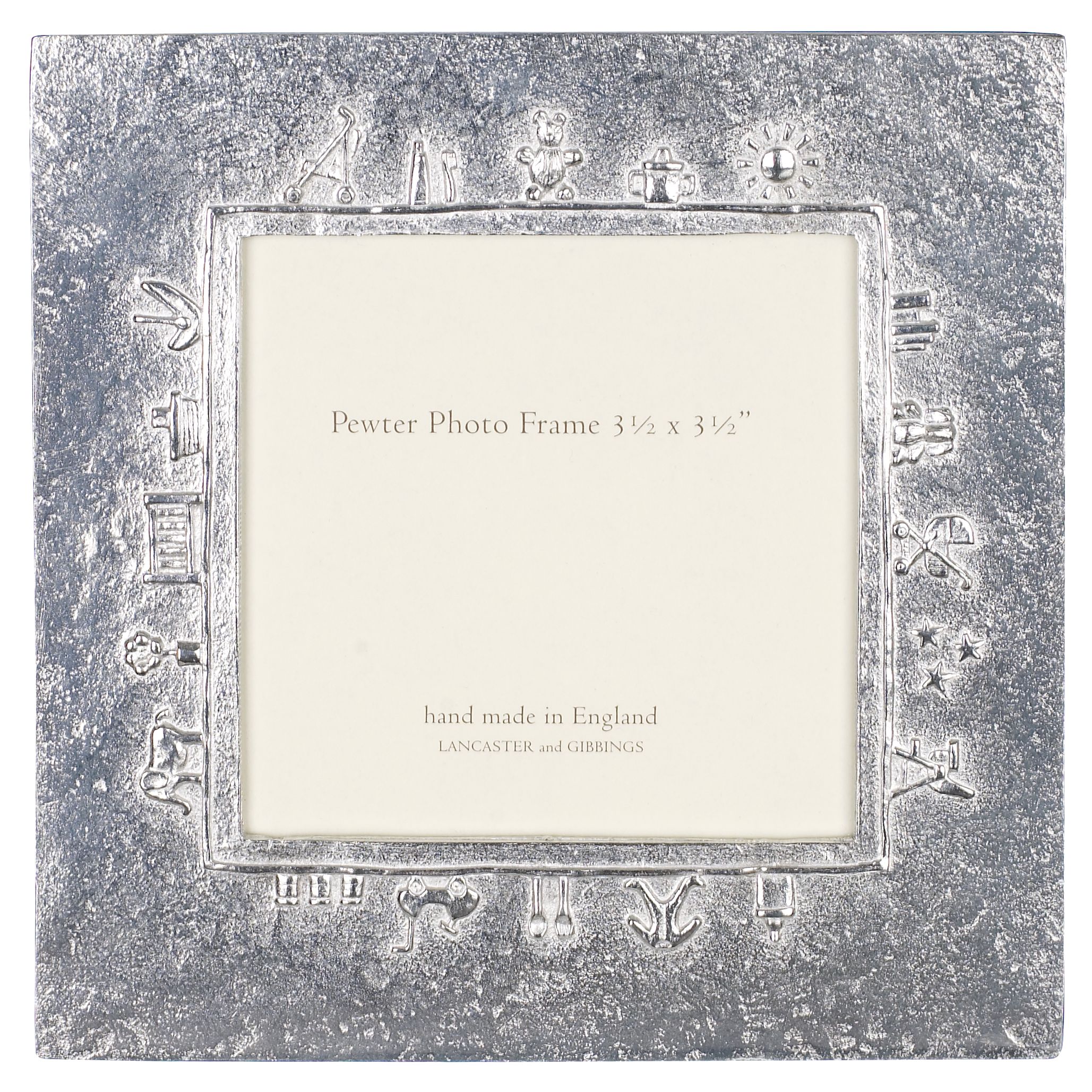 Lancaster and Gibbings Pewter Baby Frame