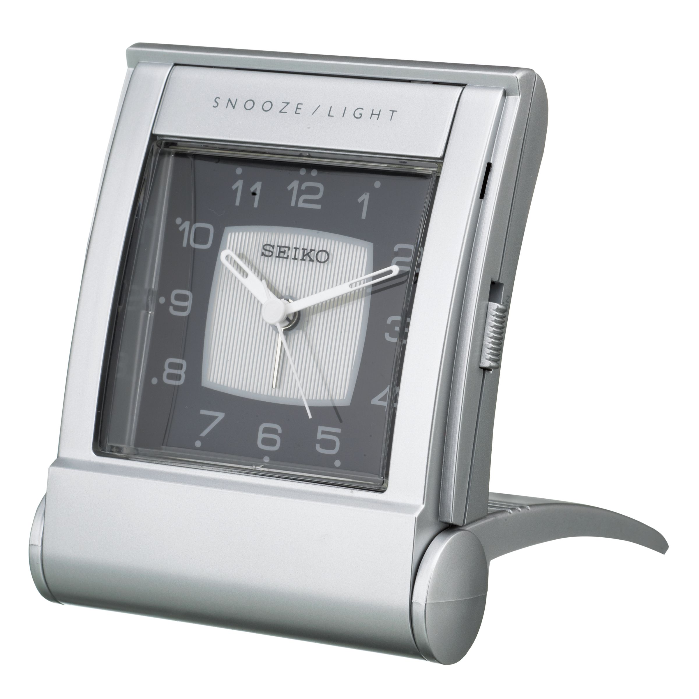 Seiko Travel Clock, Metallic Grey