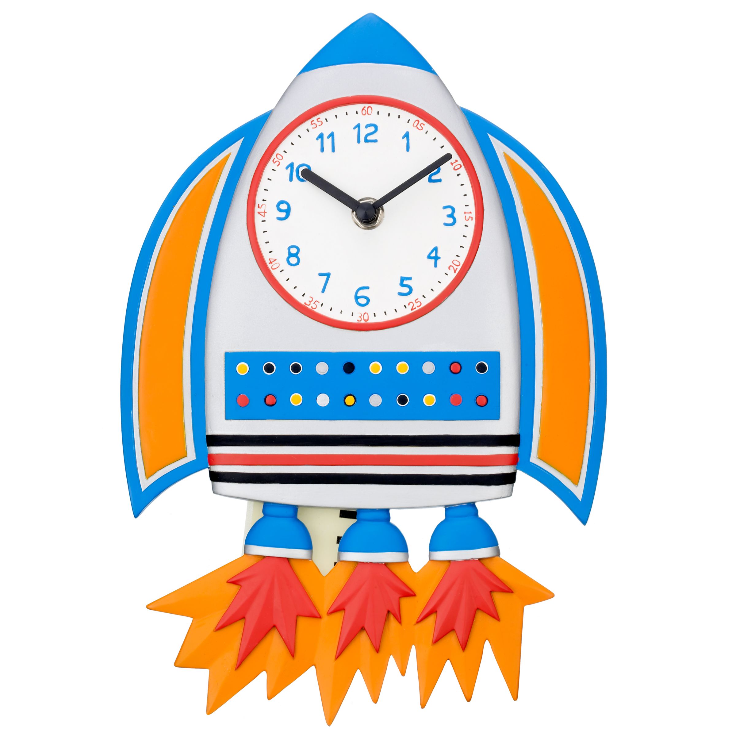 Rocket Wall Clock
