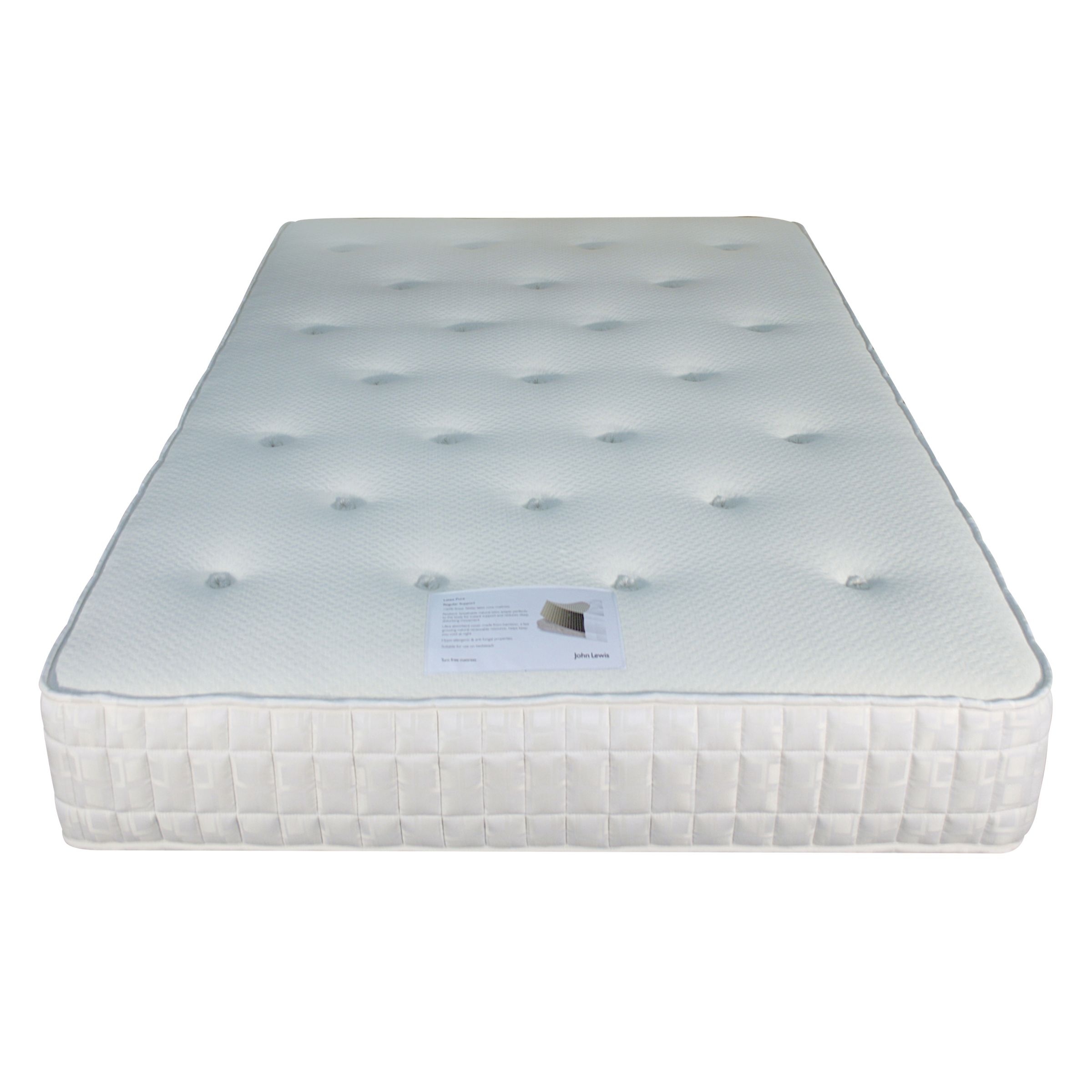 John Lewis Latex Pure Mattress Single