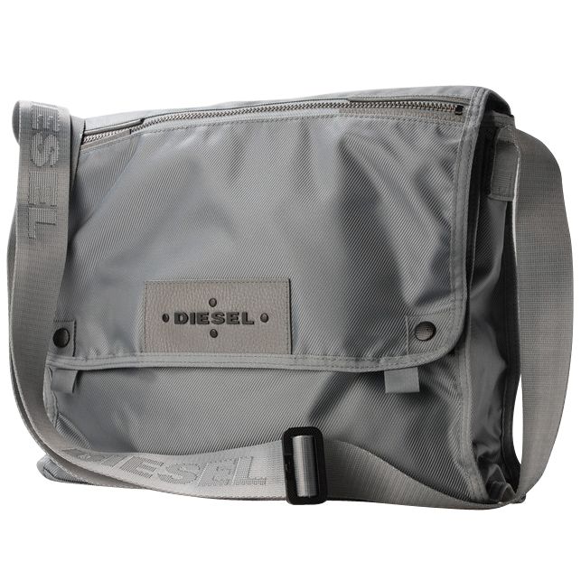 Diesel Mike Despatch Bag, Grey £35