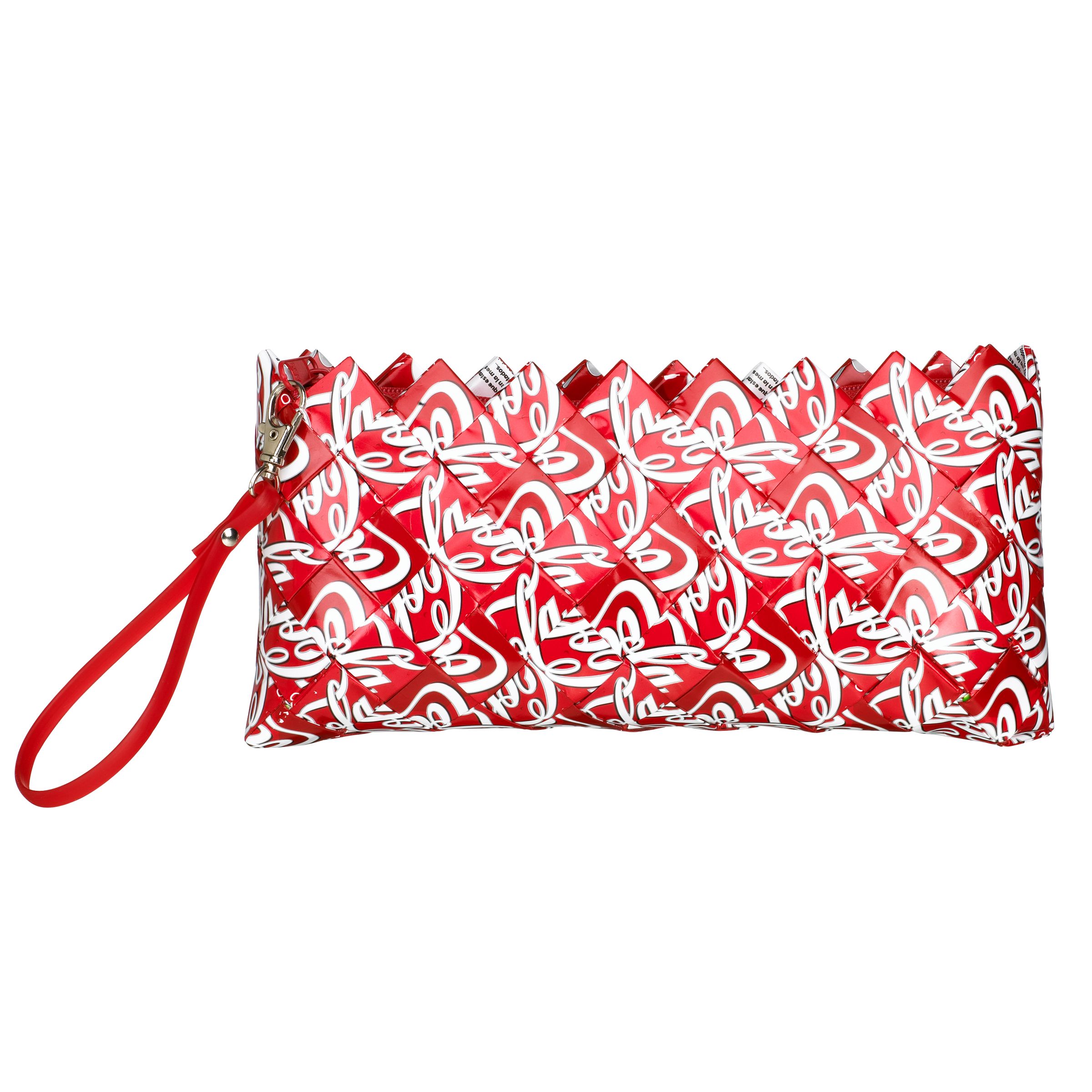 John Lewis Jumbo Clutch Bag, Red