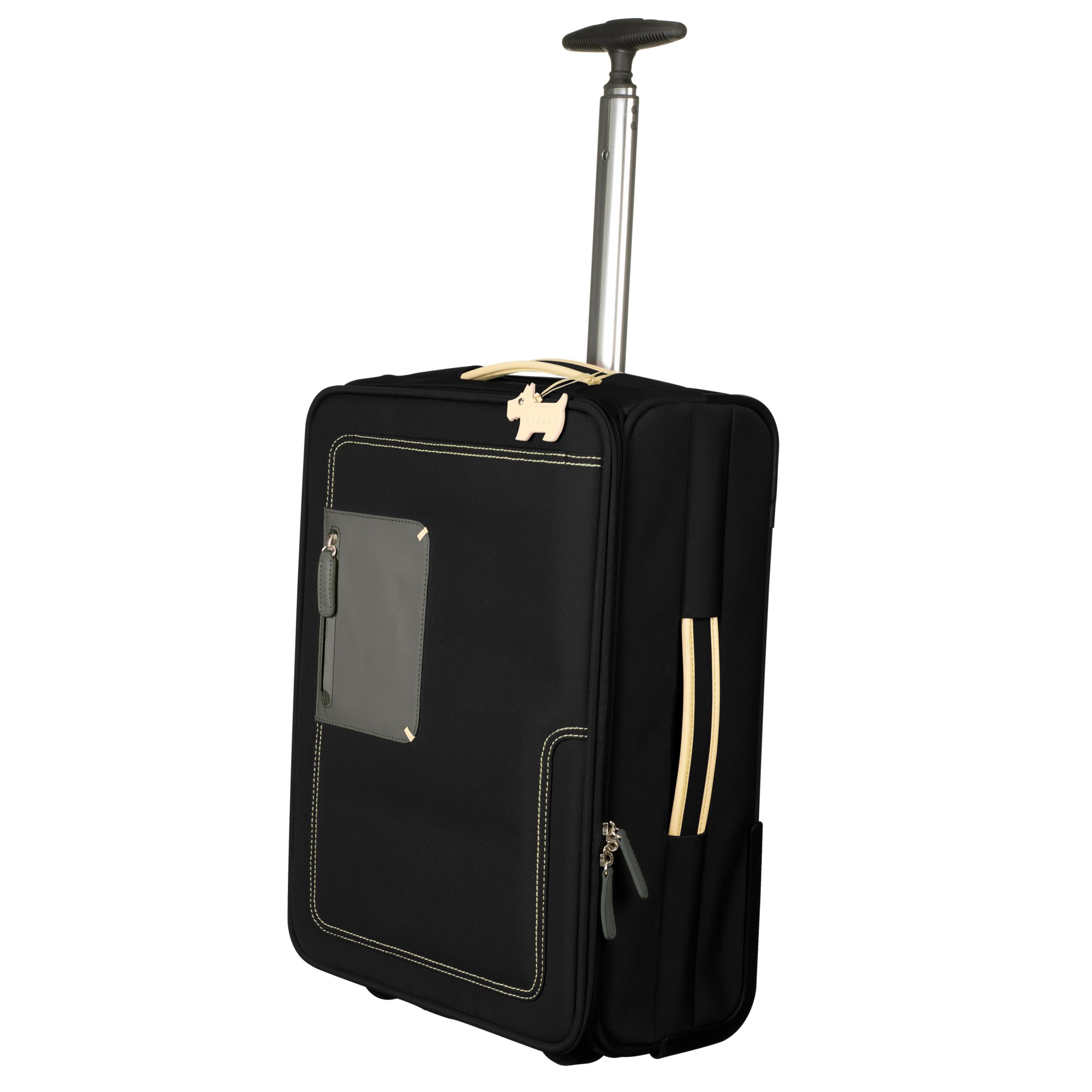 Radley Square Patch Suitcase BlackYellow