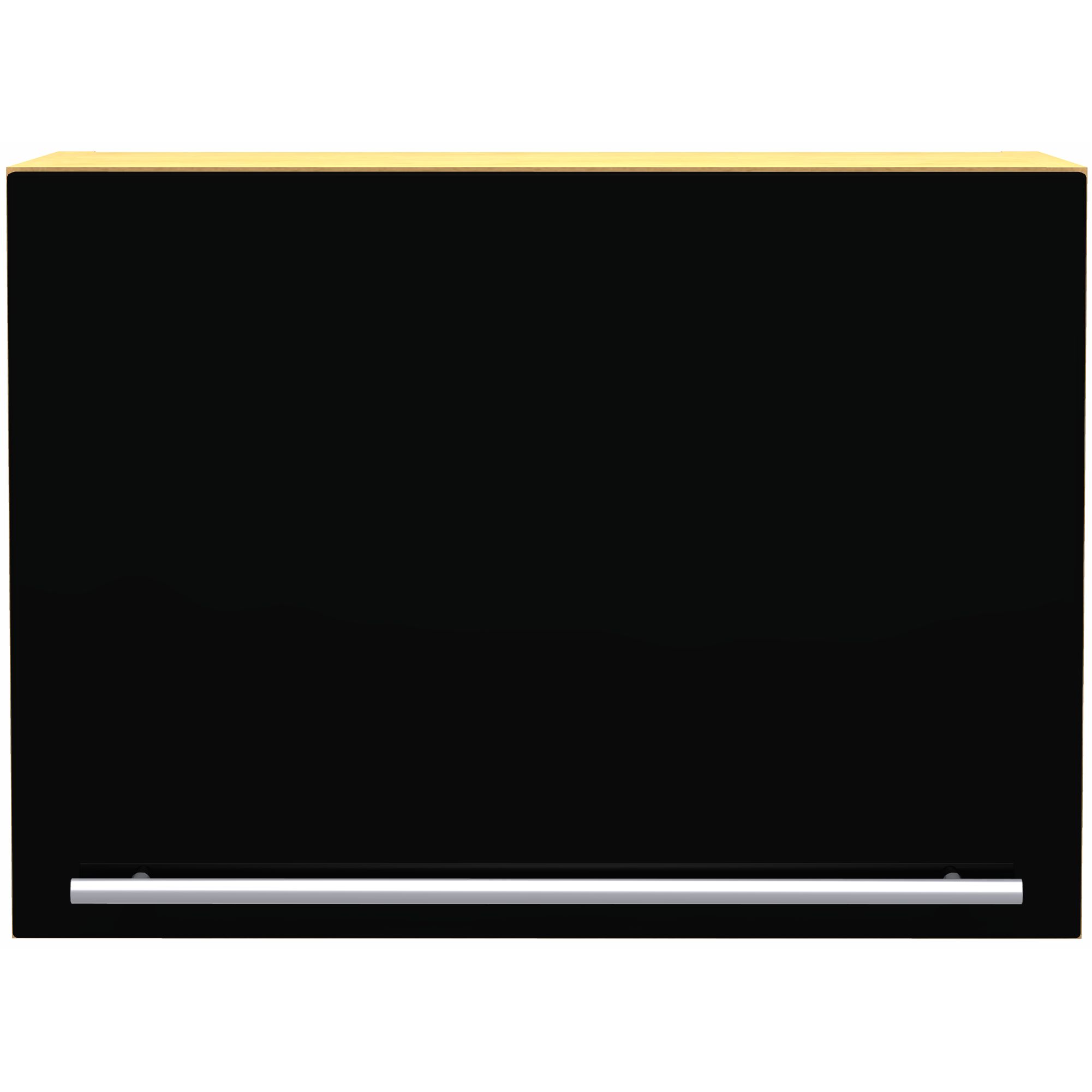 John Lewis FSW8036 800mm Kitchen Short Wall Unit Black