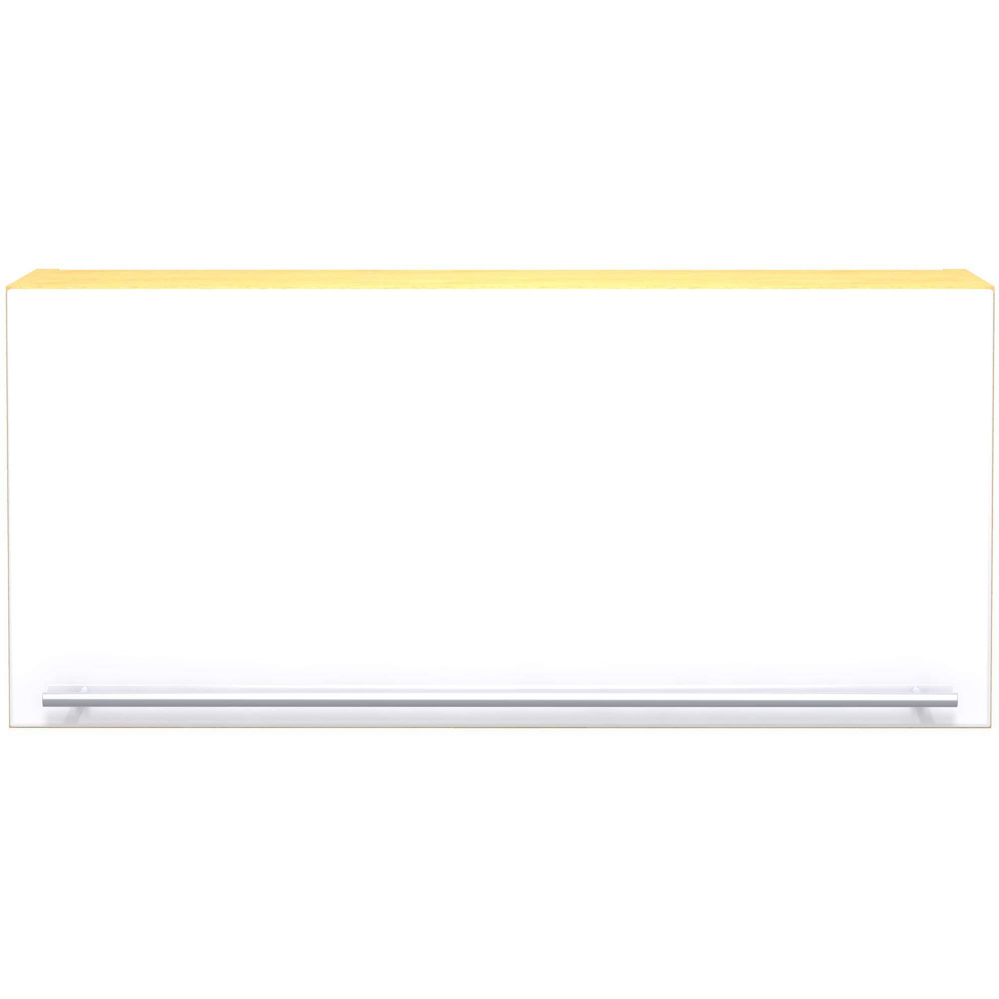 John Lewis FSW8036 800mm Kitchen Short Wall Unit White