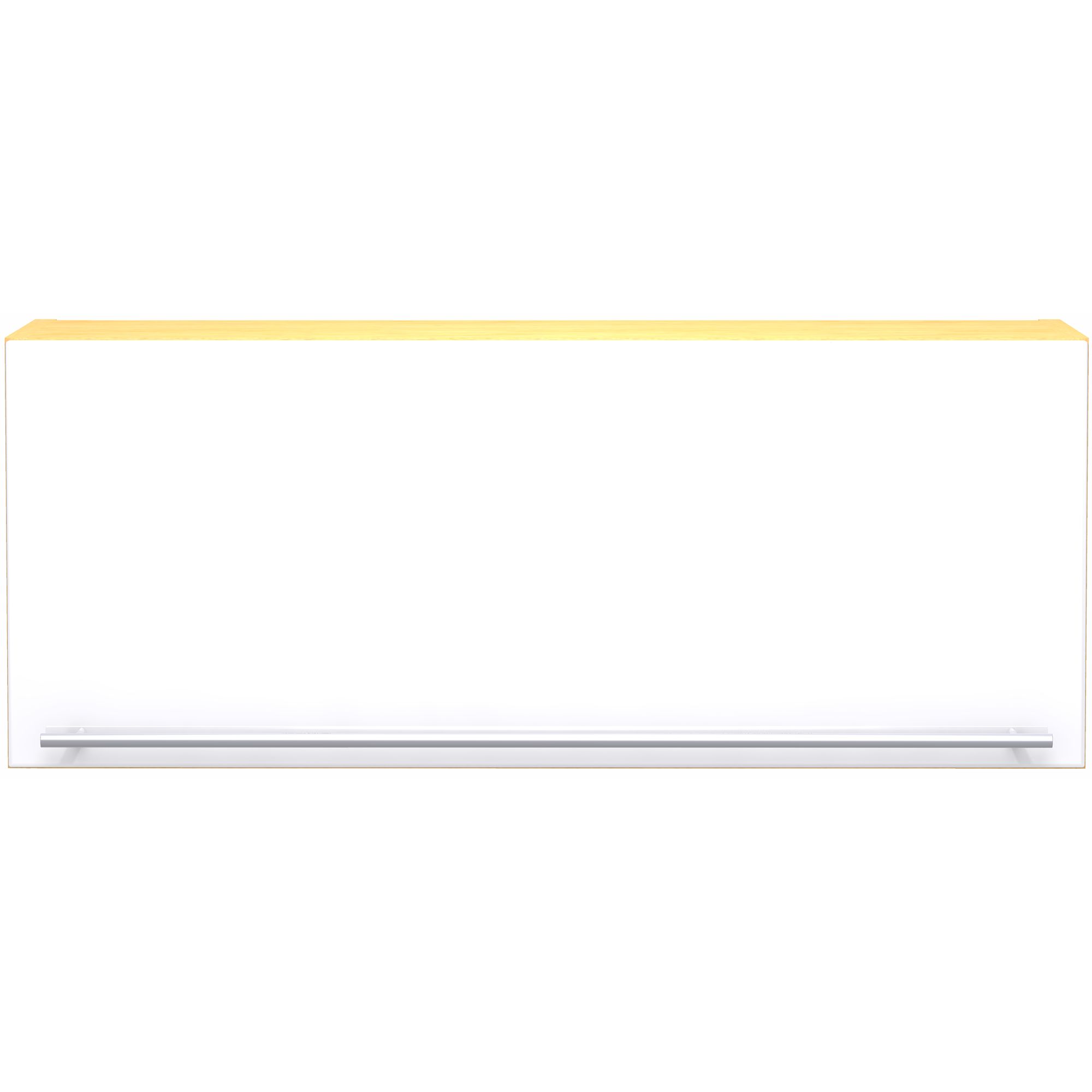 John Lewis FSW9036 900mm Kitchen Short Wall Unit White
