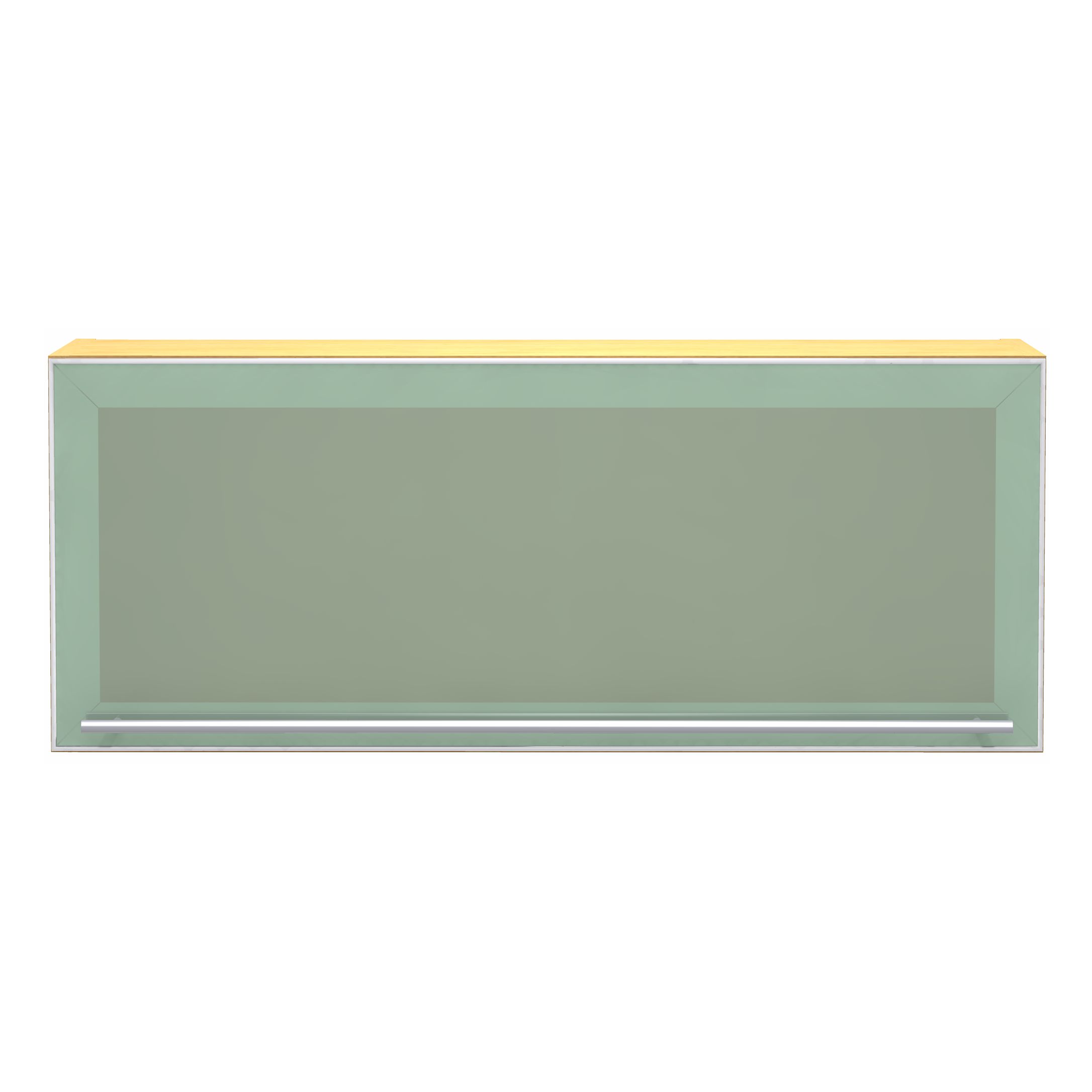 John Lewis FSW9036AL 900mm Kitchen Widestyle Aluminium Short Wall Unit