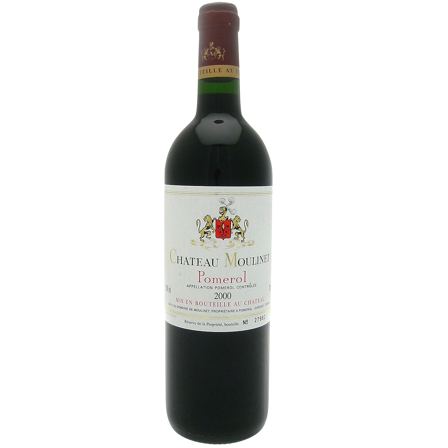 view Château Moulinet 2005 Pomerol, Bordeaux, Fran