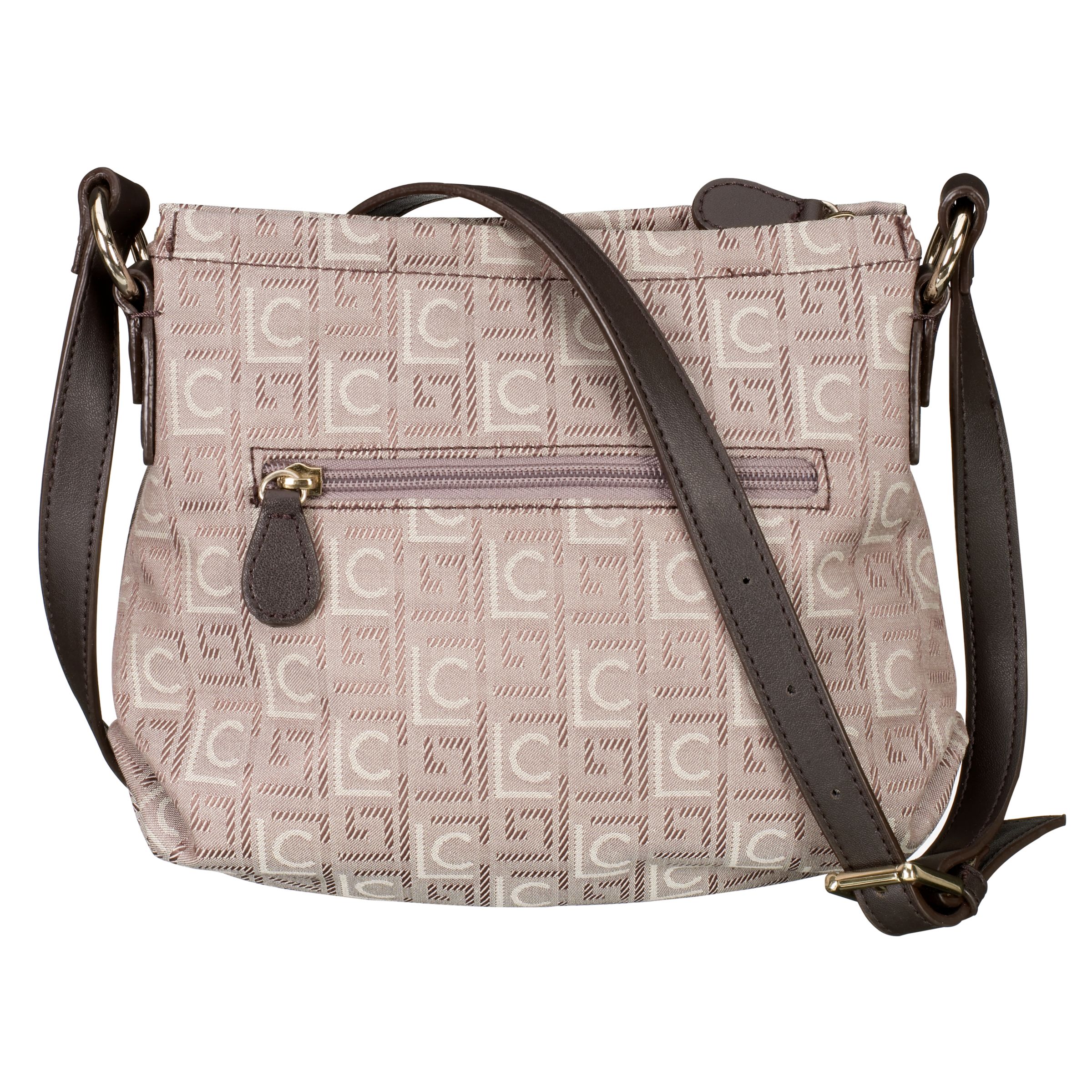 Liz Claiborne Heritage Jacquard Across Body Bag
