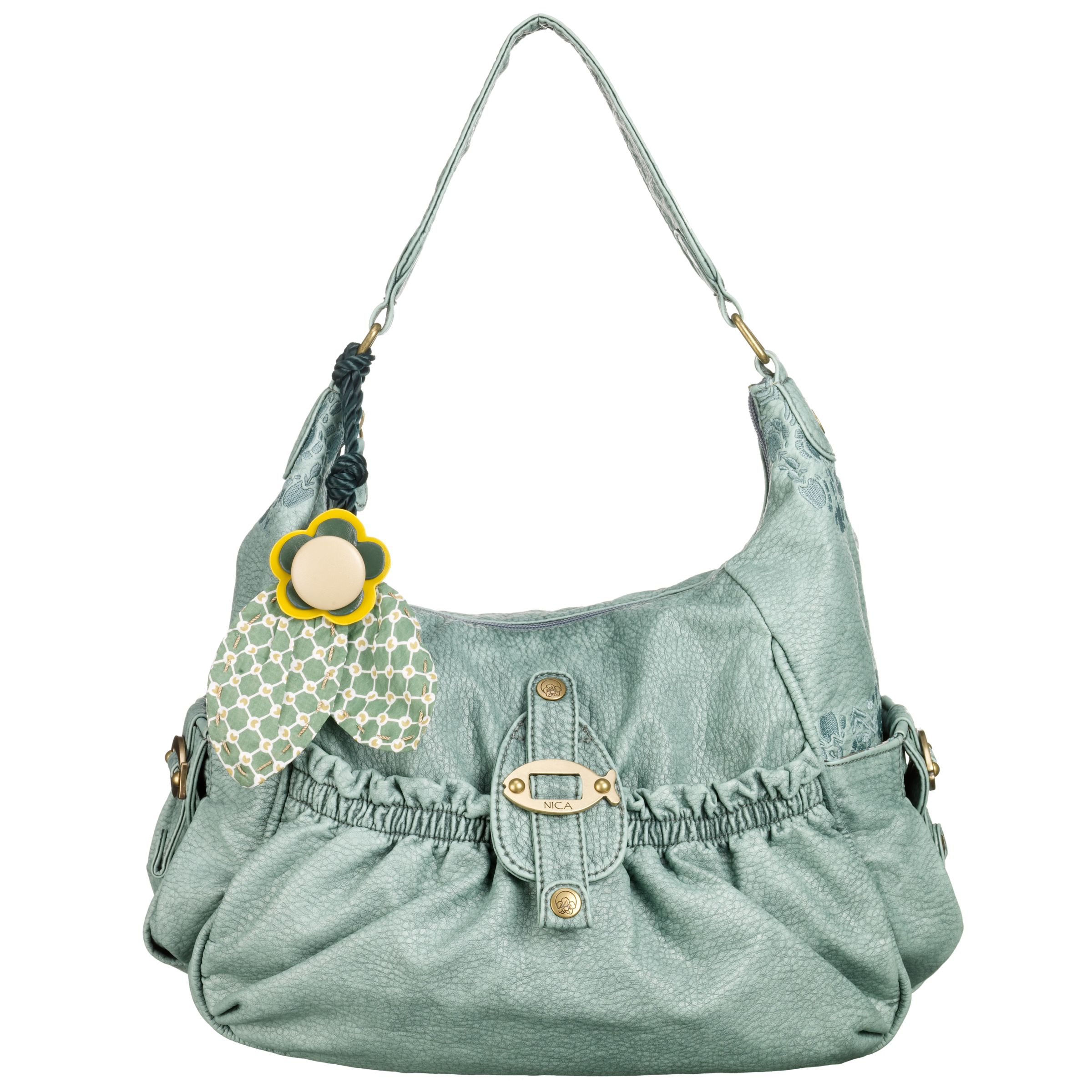 Nica Rowan Embroidered Scoop Handbag