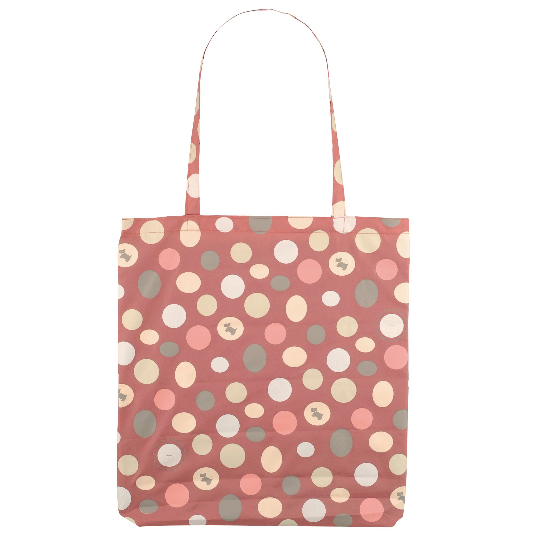 Radley Random Spots Printed Nylon Tote Pink