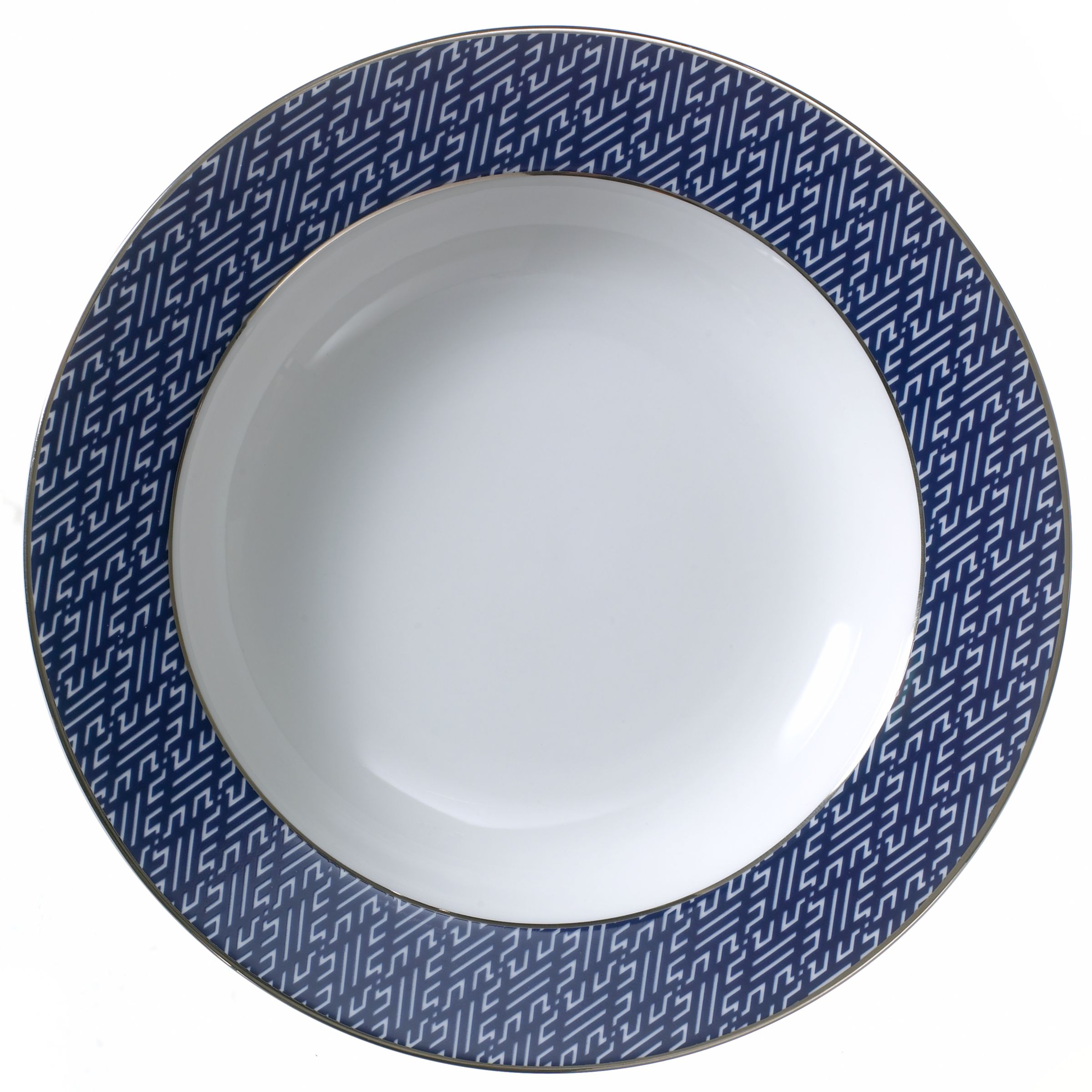 andrew Martin Ikat, Design No.1, Soup Plate 21Cm