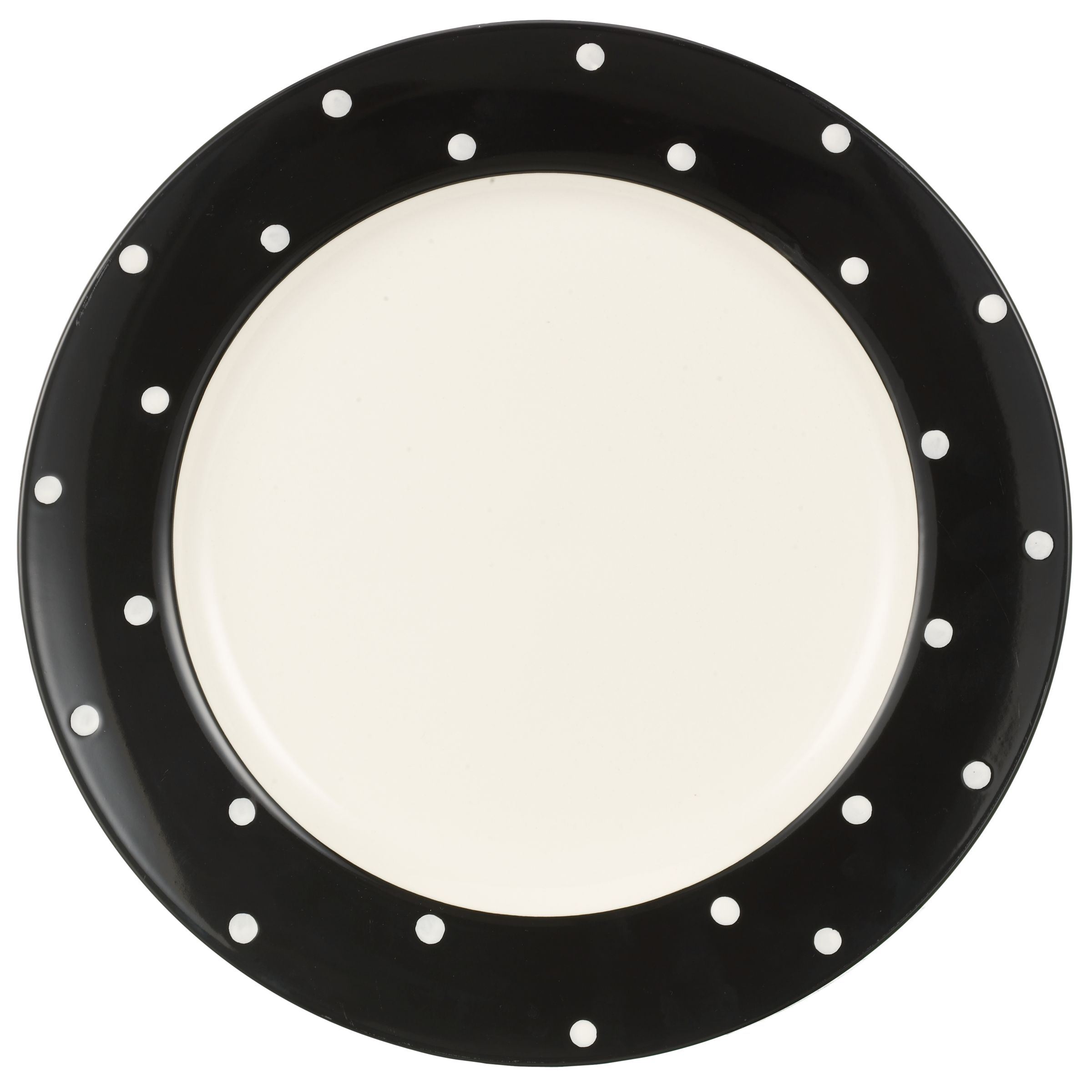 Spode Baking Days Round Platter, Black