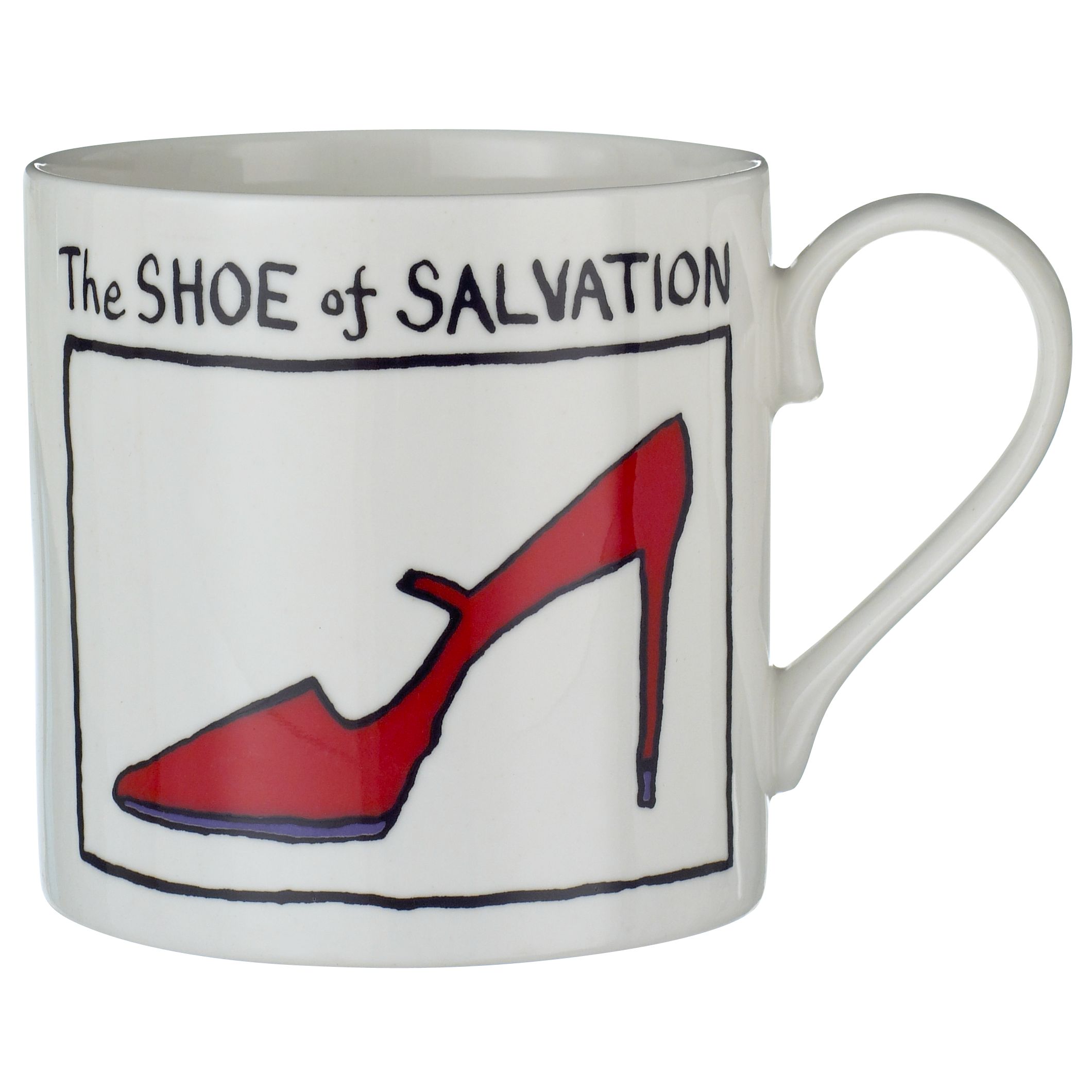 Edward Monkton Mug Shoe of Salvation Mug