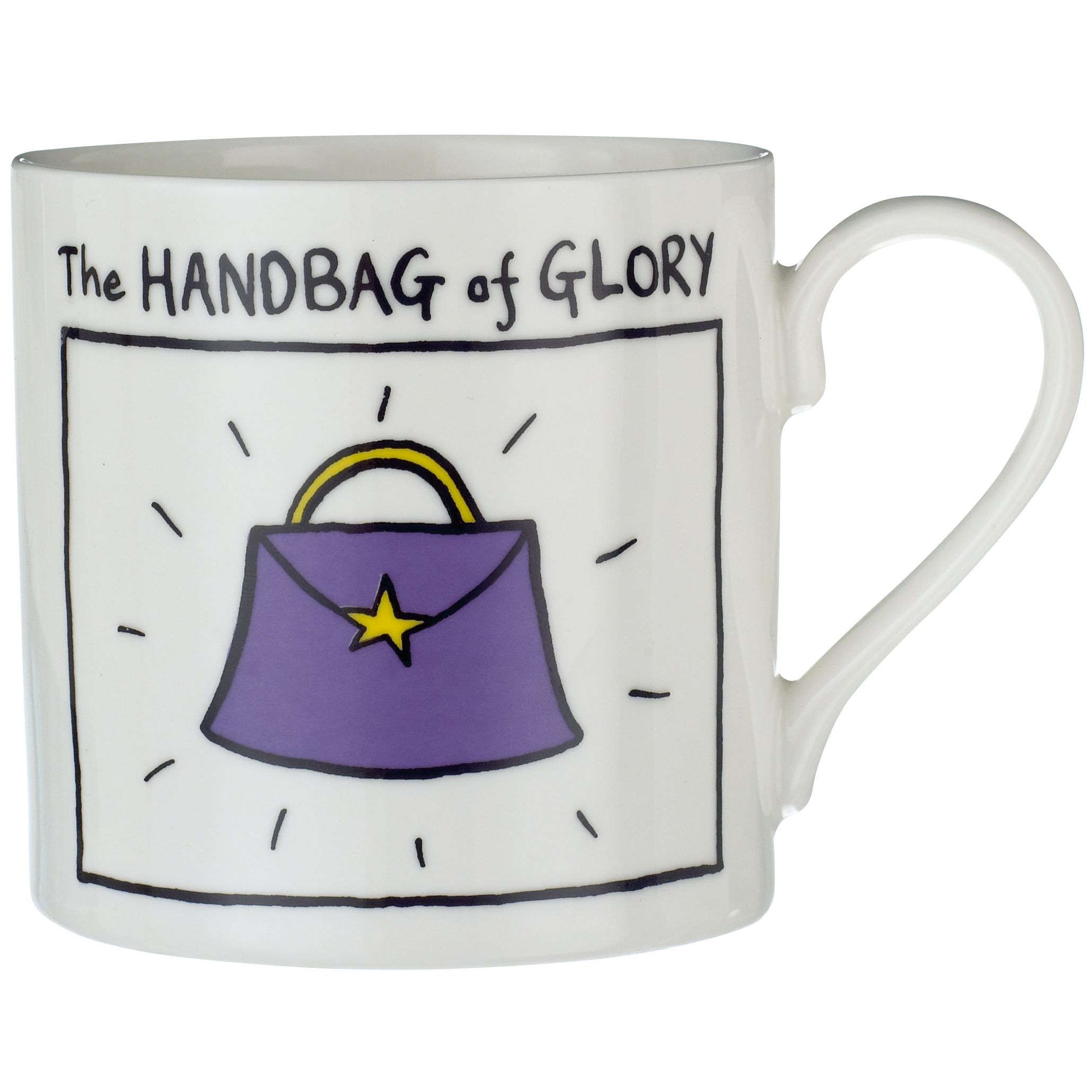 Edward Monkton Mug Handbag of Glory Mug