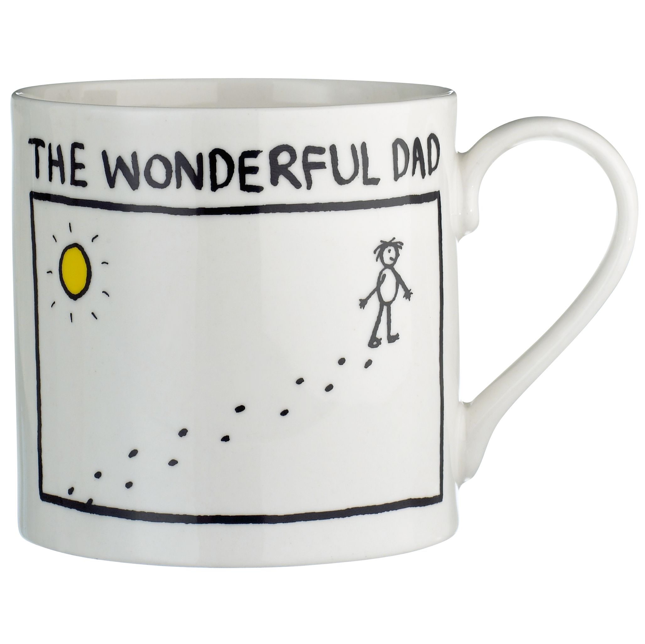 Edward Monkton Mug Wonderful Dad Mug