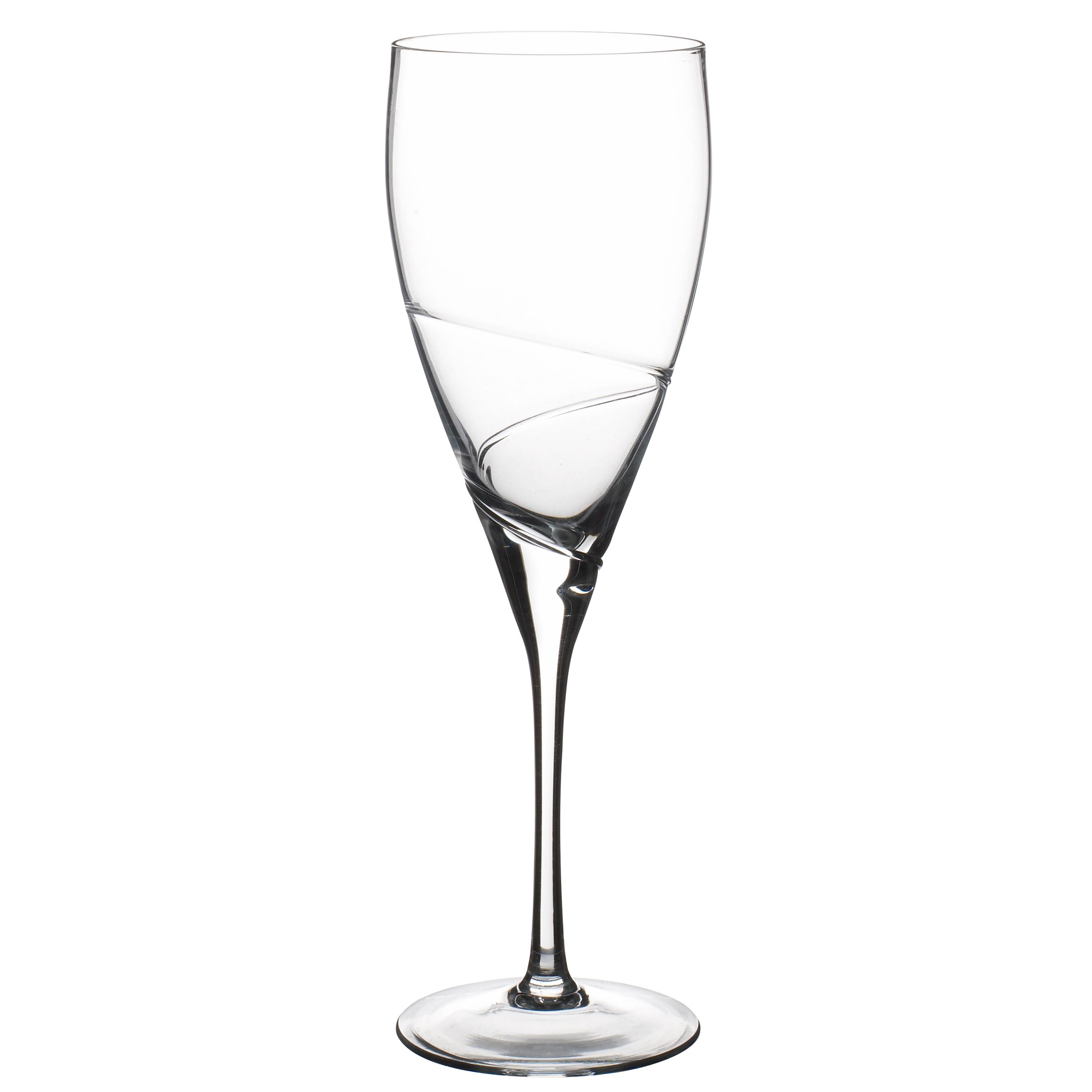 LSA Half Spiral Wine Glass, Clear