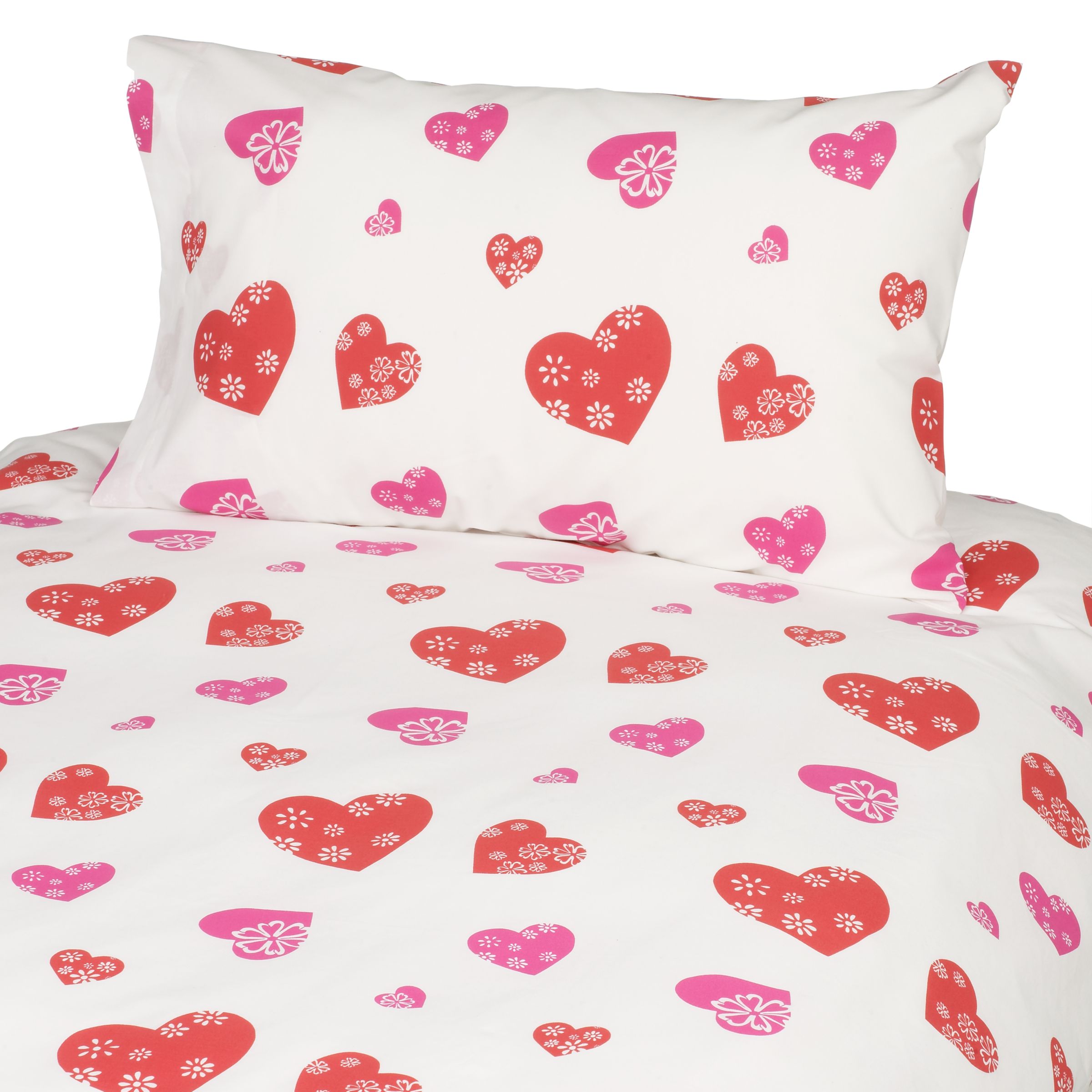 Hearts Duvet Cover Set