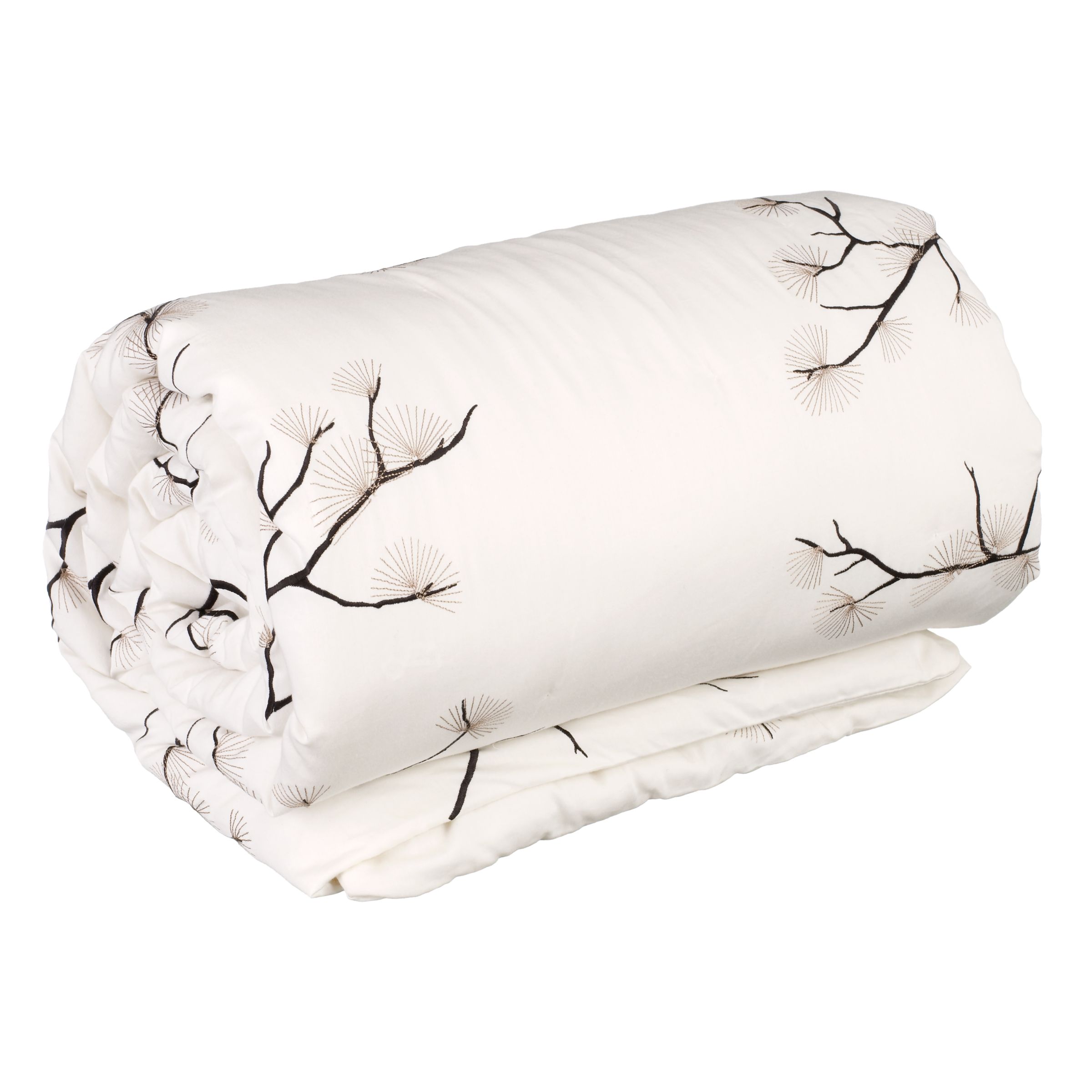 Tea Garden Throw, Cream, W130 x L230cm Tea Garden Throw, Cream, W130 x L230cm