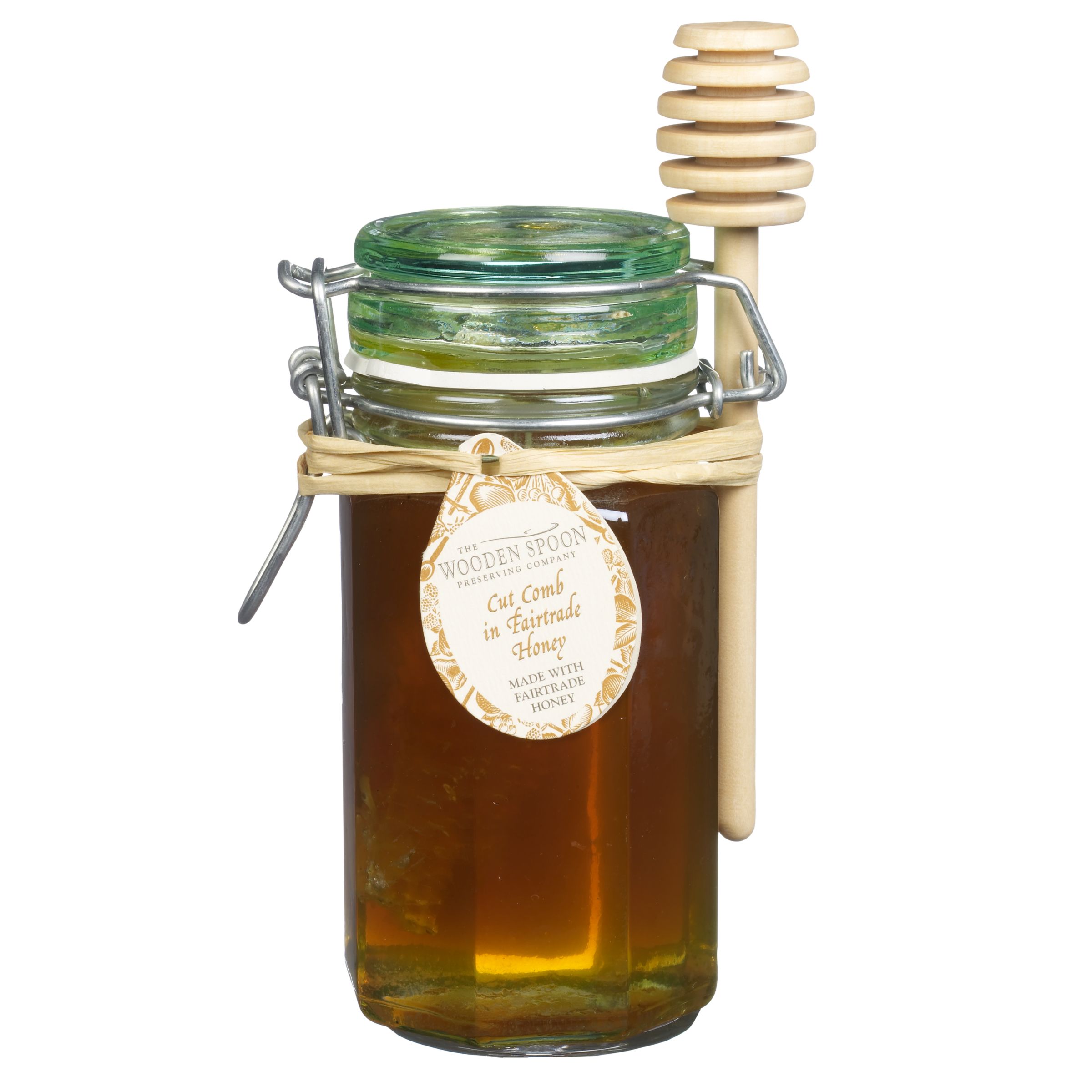 The Wooden Spoon Preserving Company Cut Comb Fairtrade Honey 340g