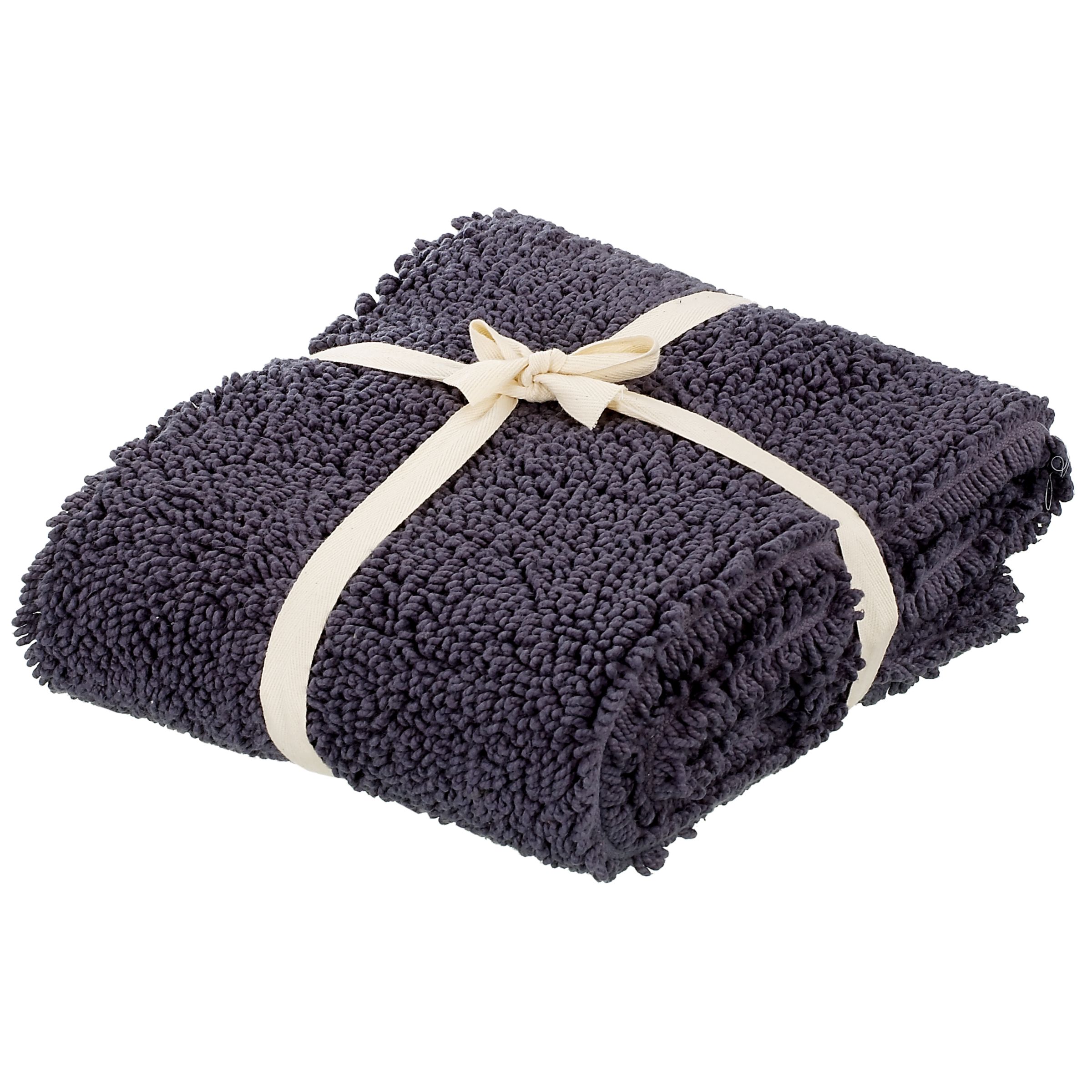 Essentials Bath and Pedestal Mat Set, Flannel