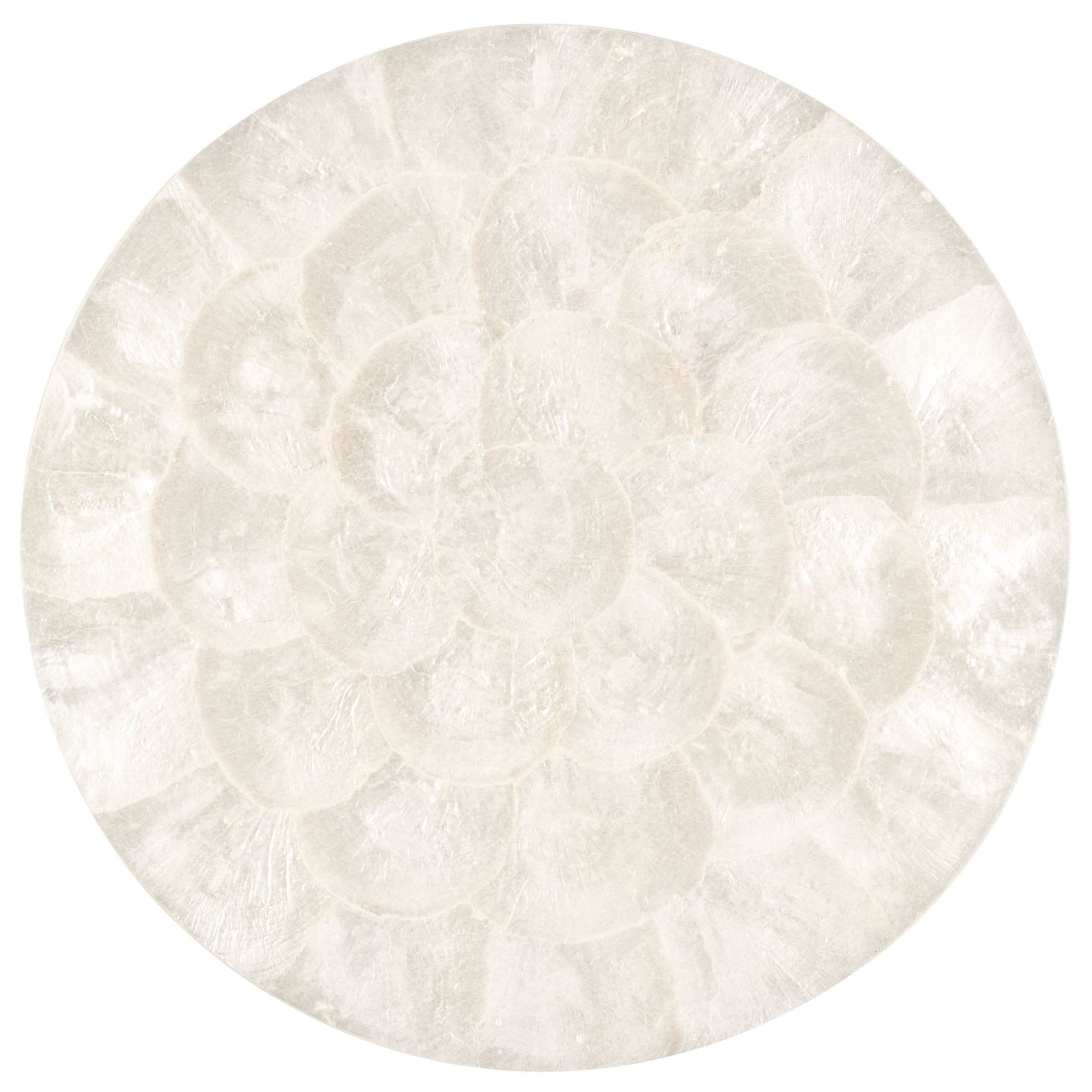 Capiz Shell Placemats, Ivory, Set of 2