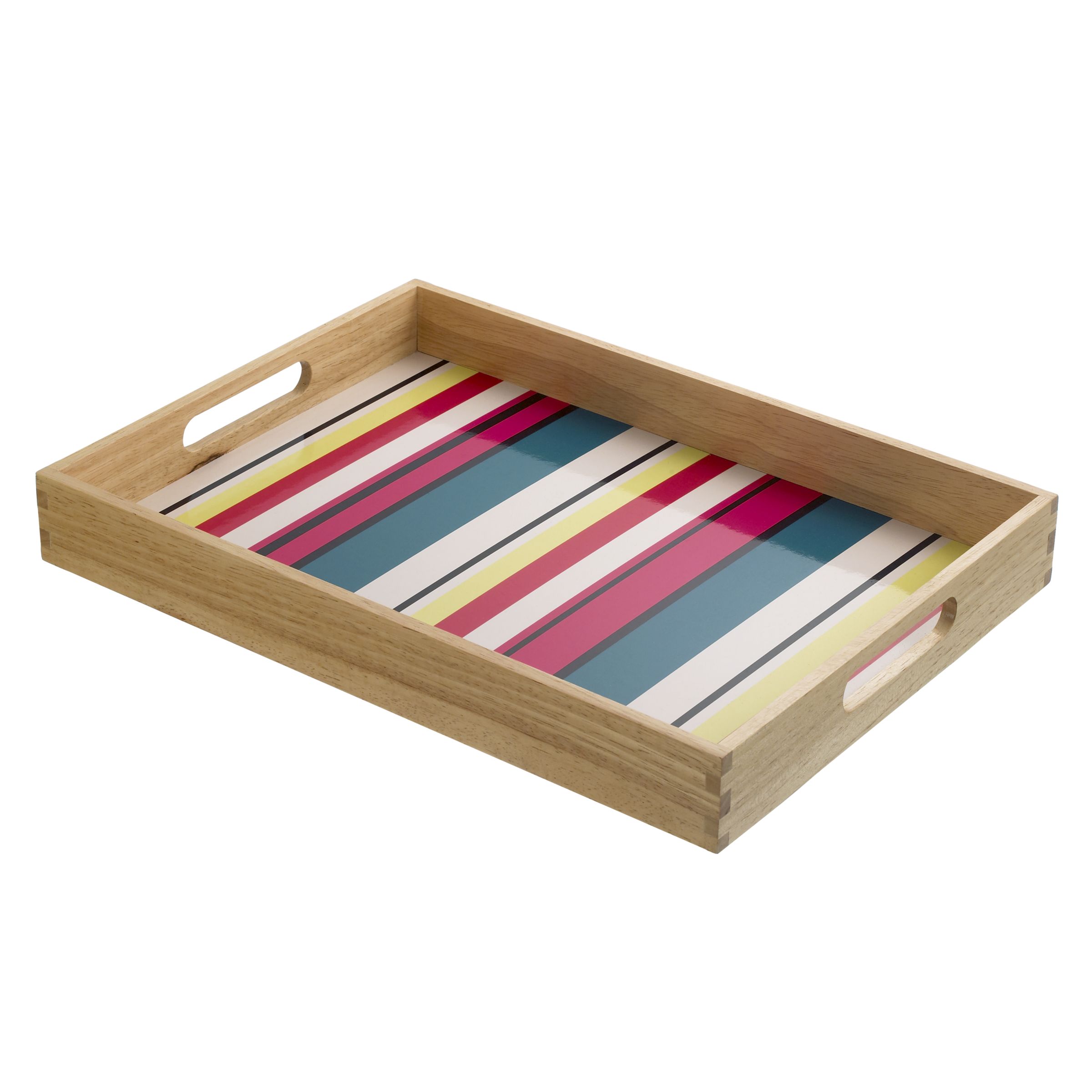 Outdoor Stripe Tray Multi