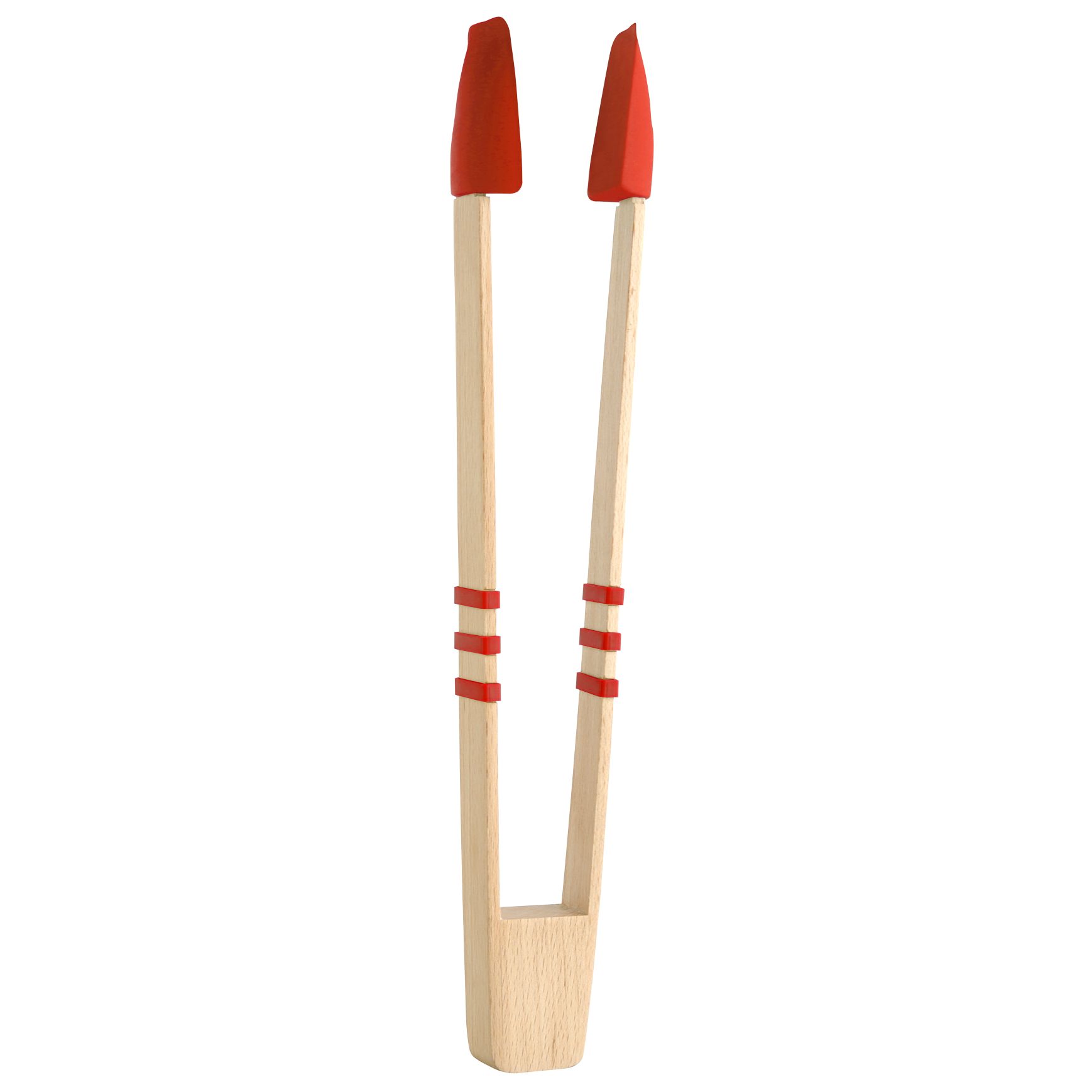 Typhoon Grip It Solid Tongs Red