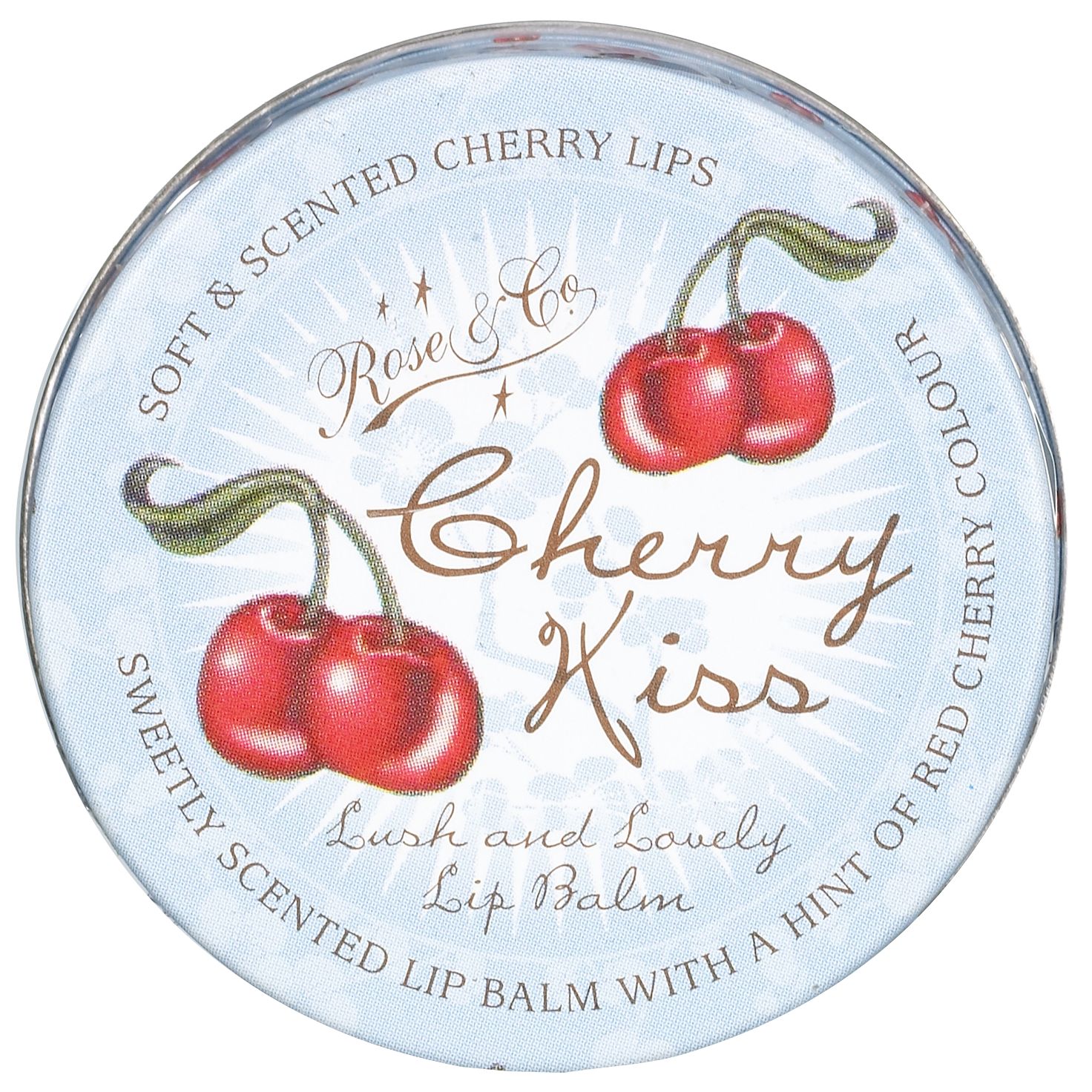 Rose & Co. Cherry Kiss Lip Salve, 20g