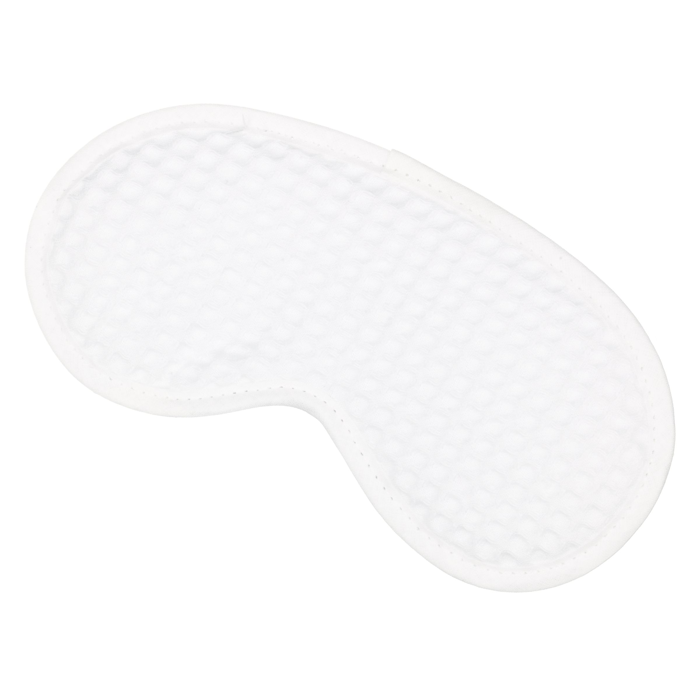John Lewis Cotton Eye Mask, White