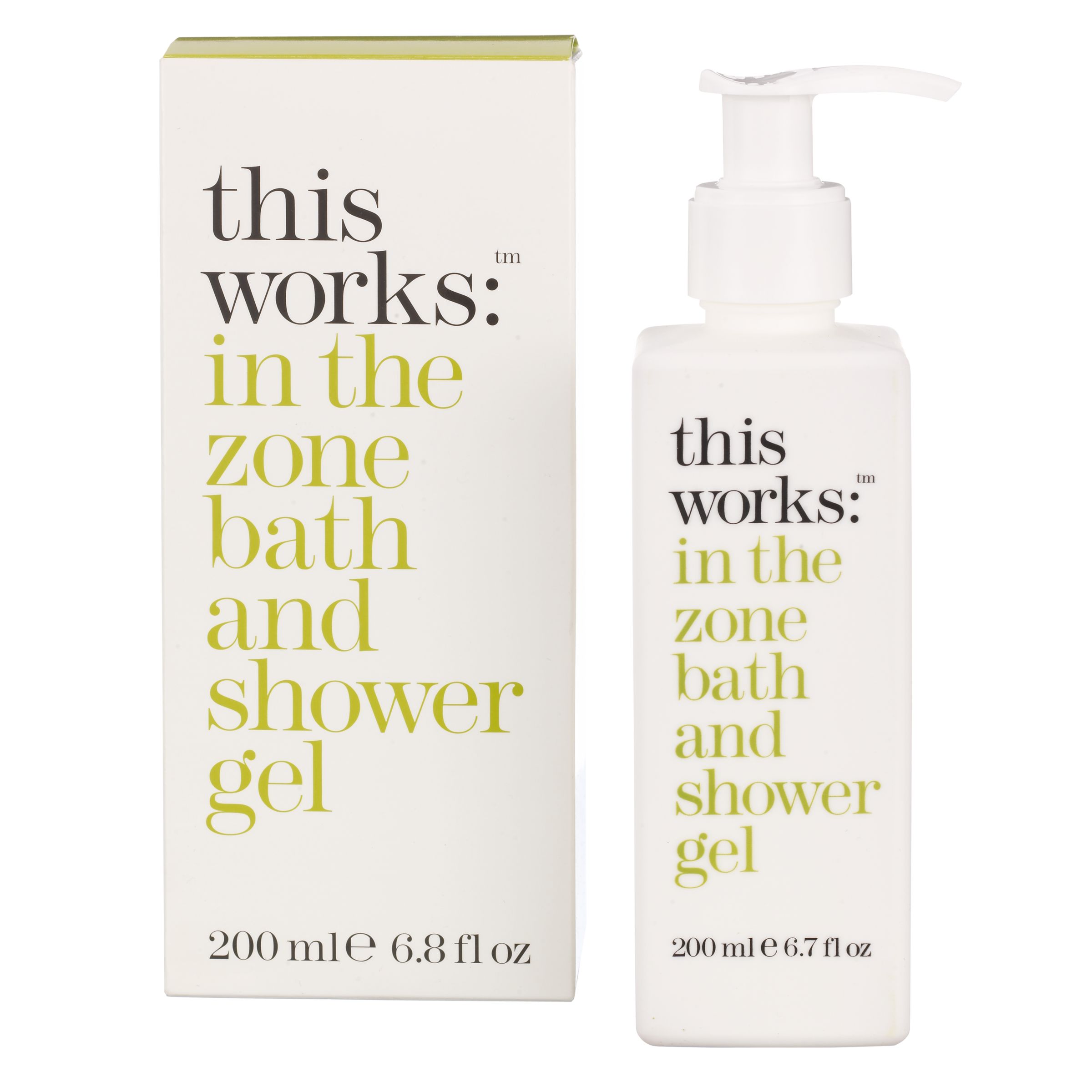 This Works In The Zone Bath & Shower Gel, 200ml