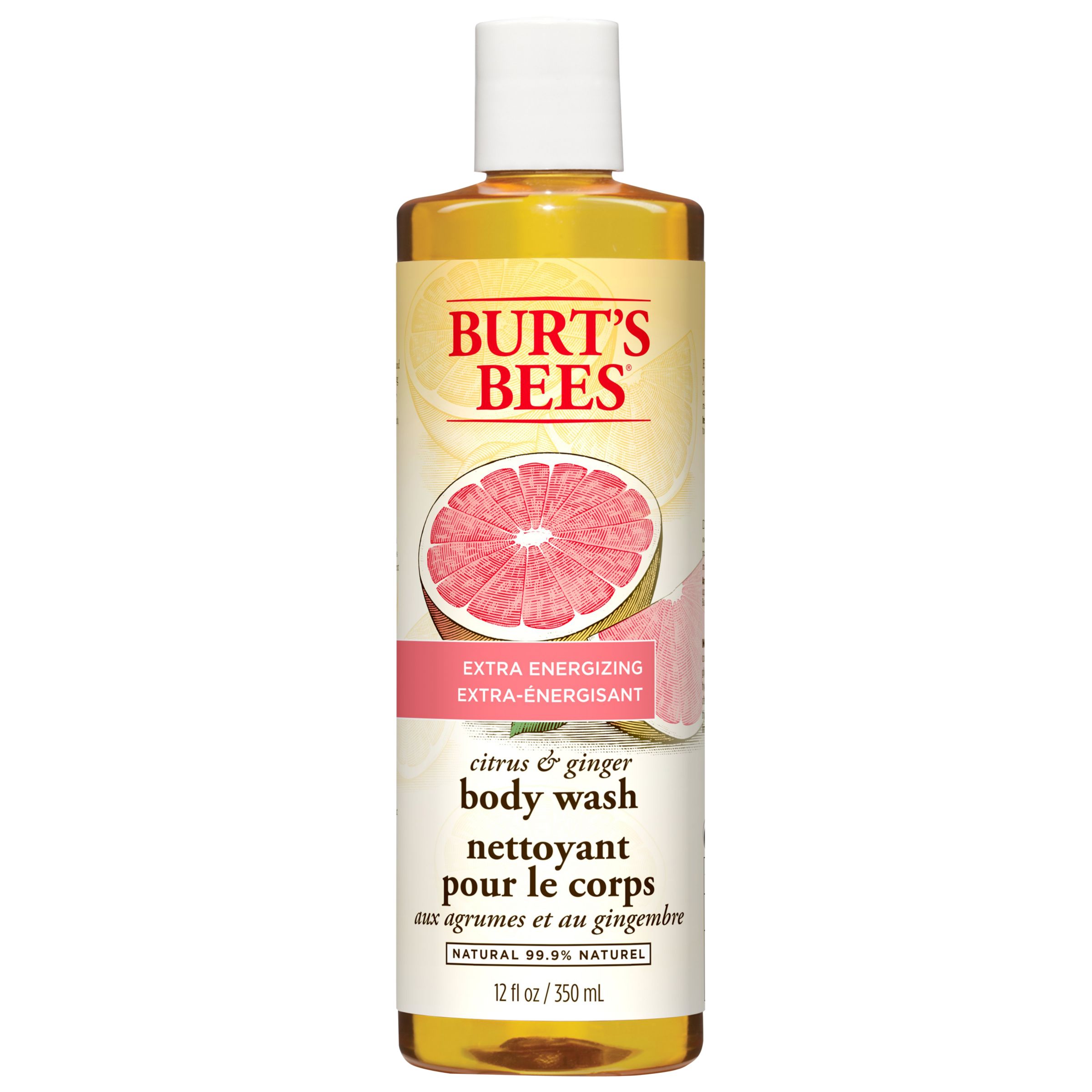 Burt's Bees Citrus & Ginger Root Body Wash, 340ml