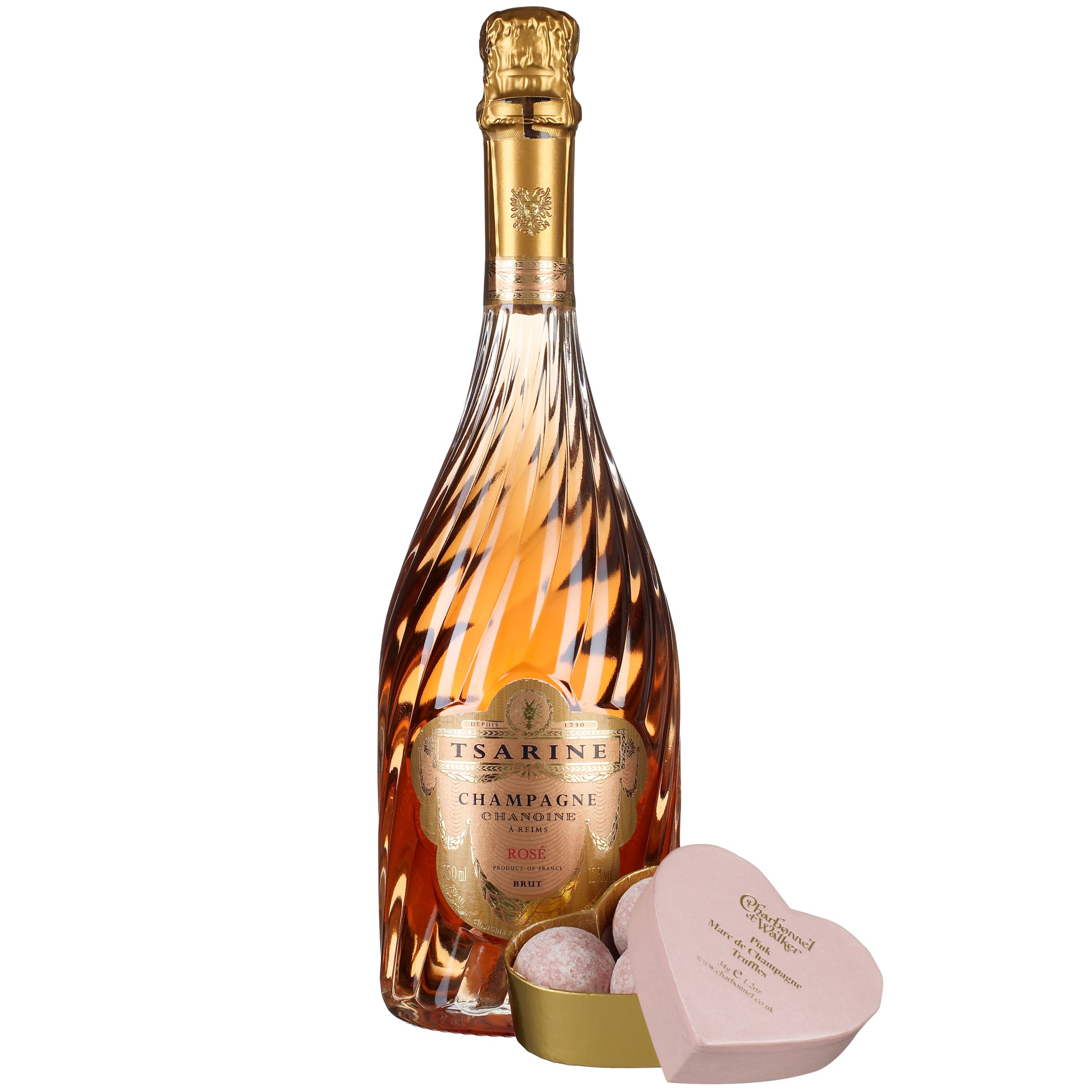 Pink Champagne and Truffles