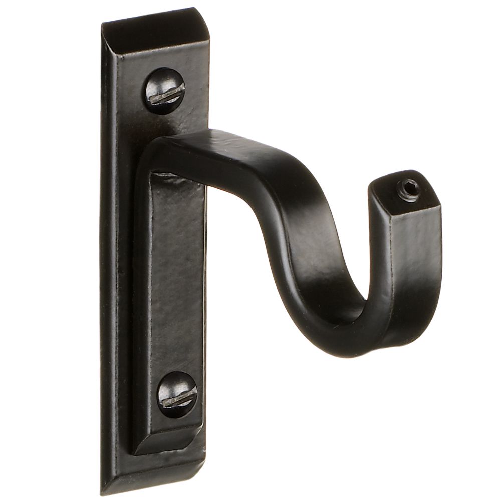 John Lewis Waxed Steel Side Bracket, 19mm