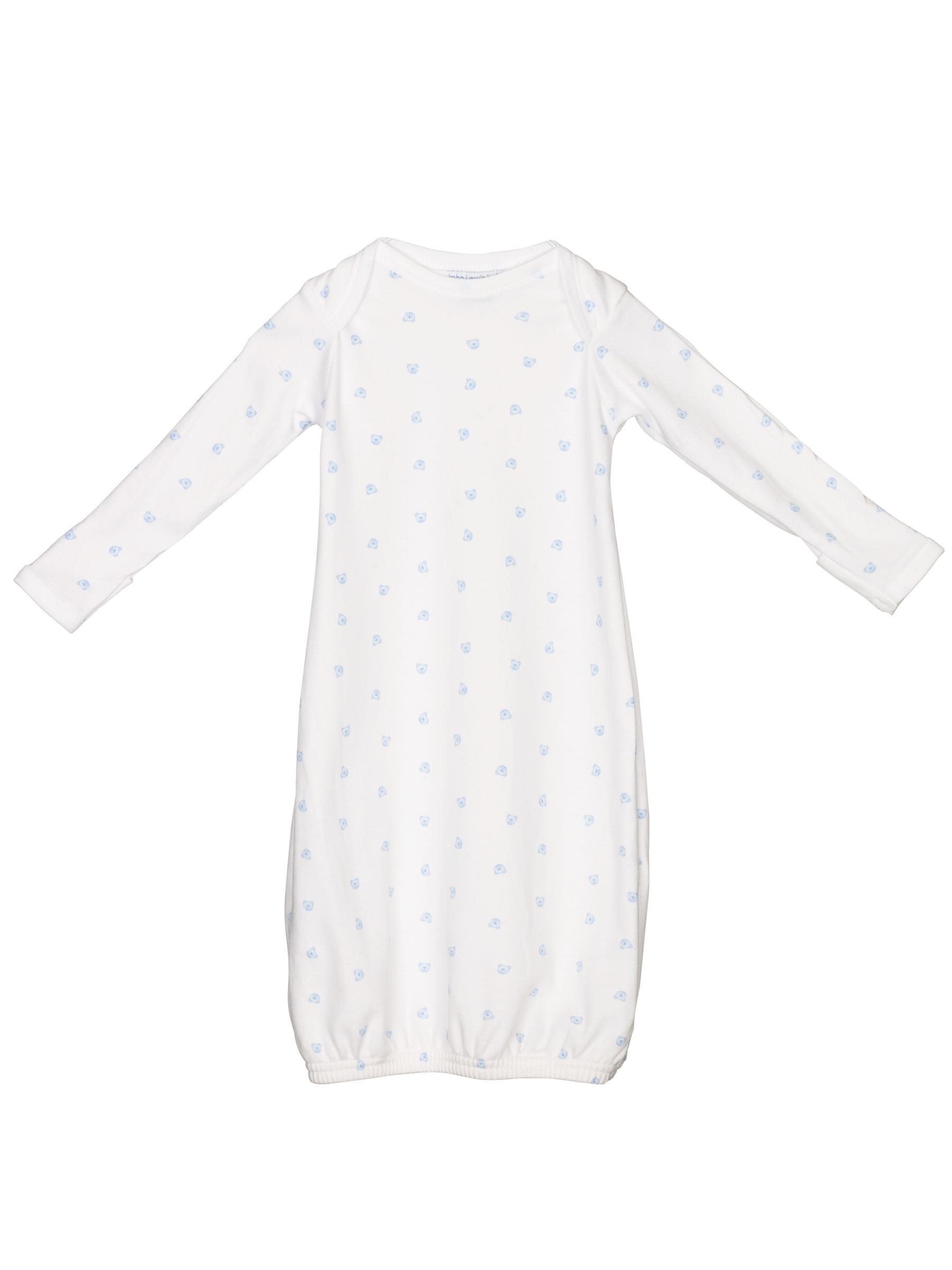 John Lewis Baby Teddy Faces Bundler, White, One Size