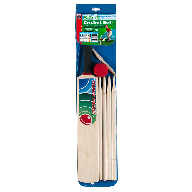 Mookie Toys Mookie Complete Cricket Set, Size 3