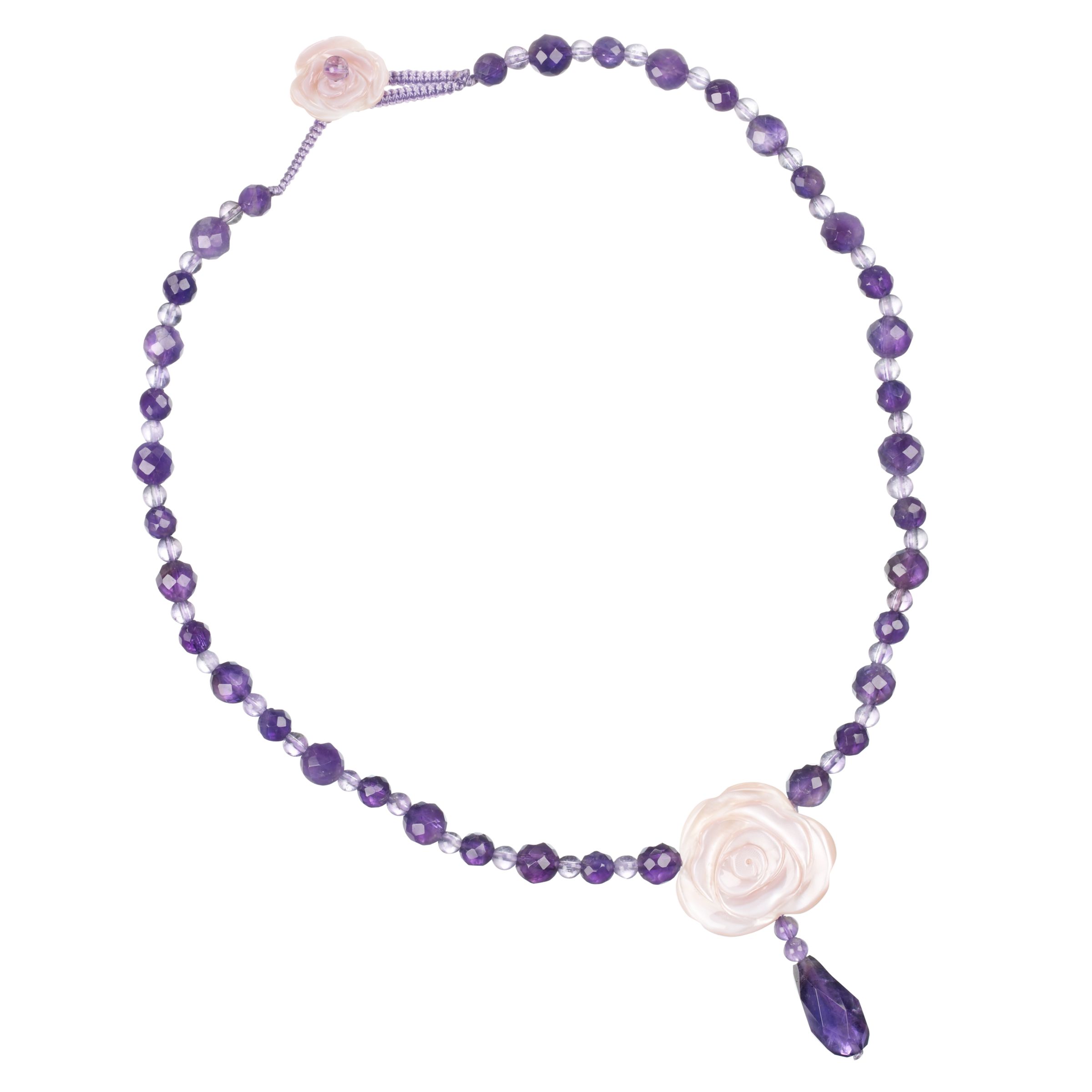 Lola Rose Rose amp Amethyst Necklace