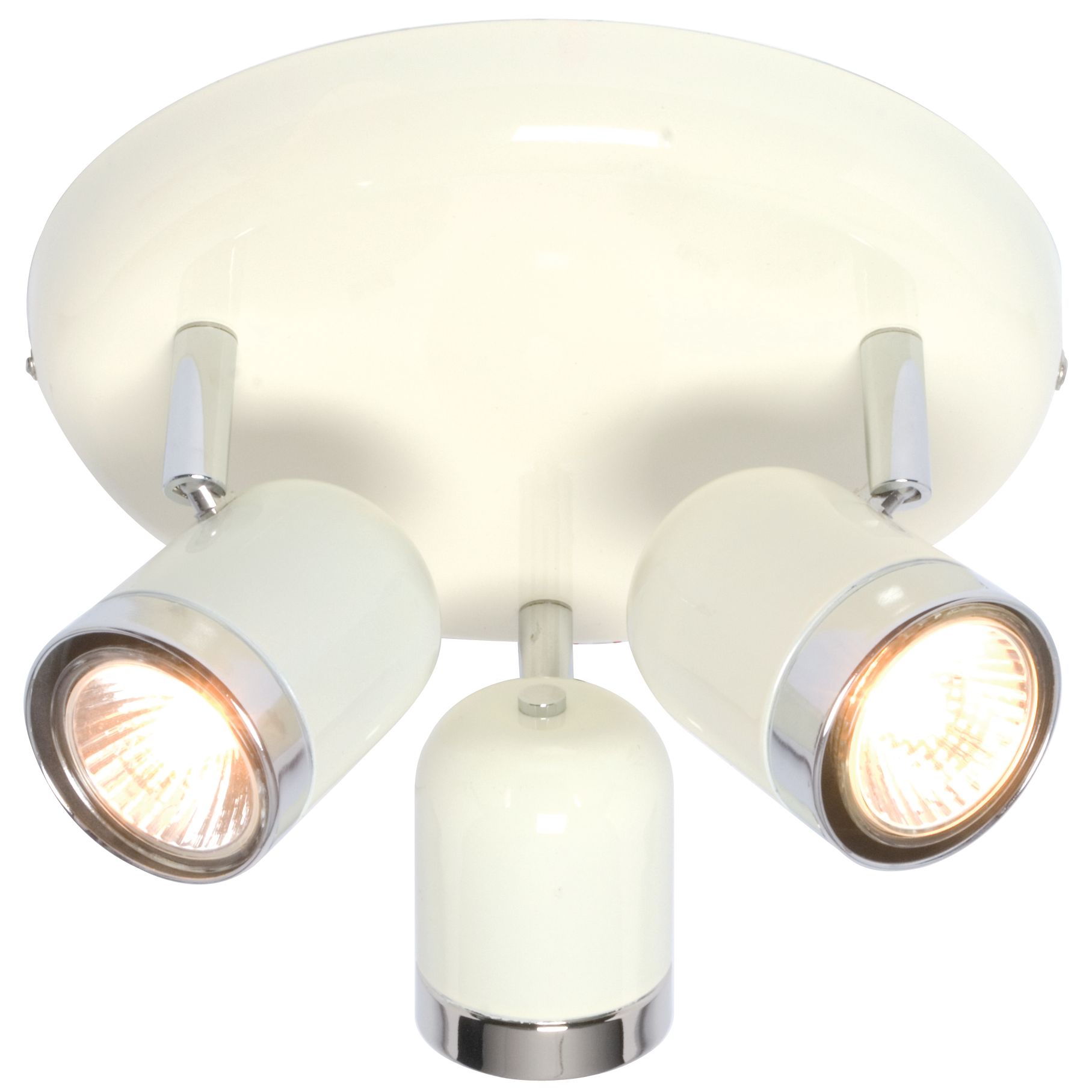 Bobi 3 Spotlight Ceiling Plate, Cream