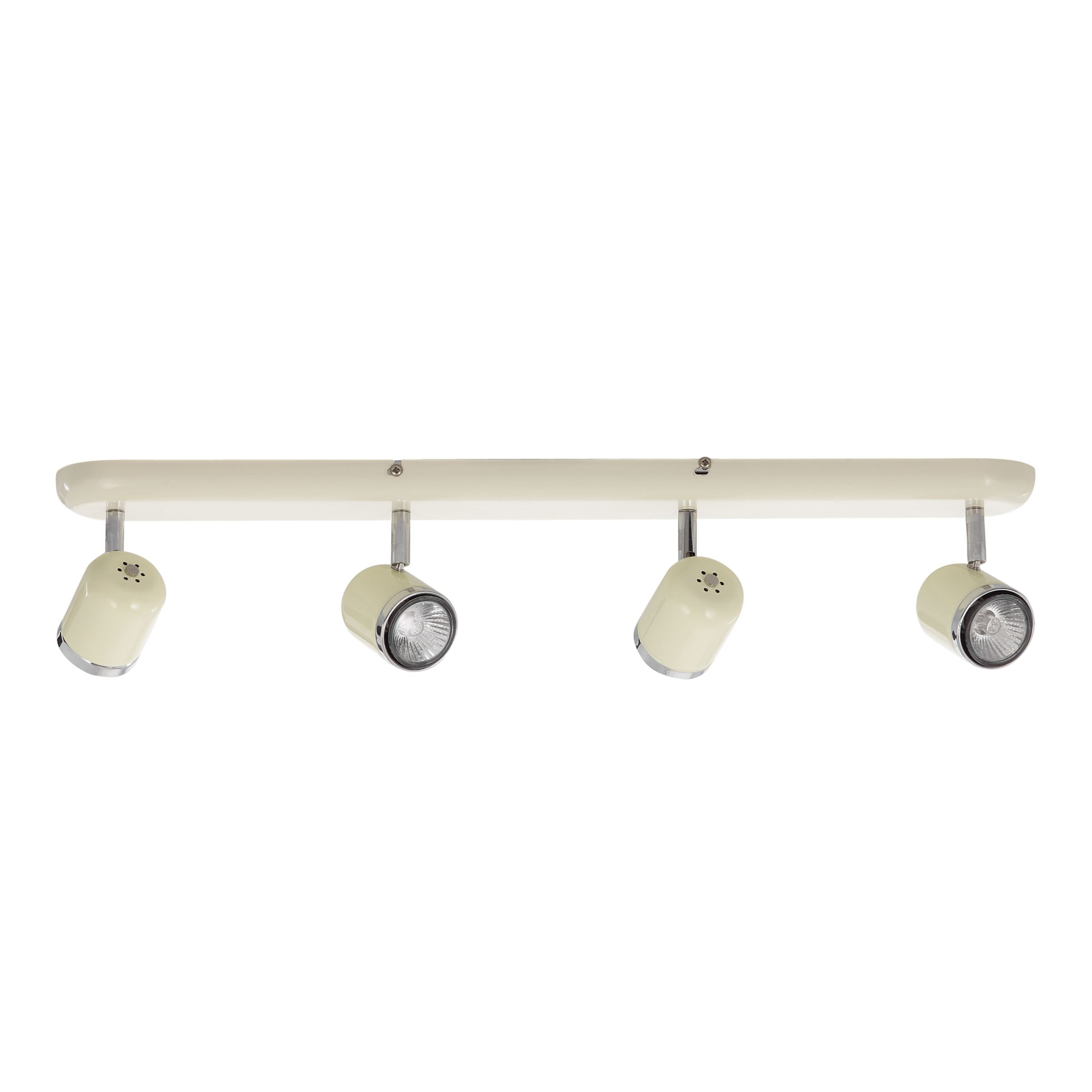 Bobi 4 Spotlight Ceiling Bar, Cream